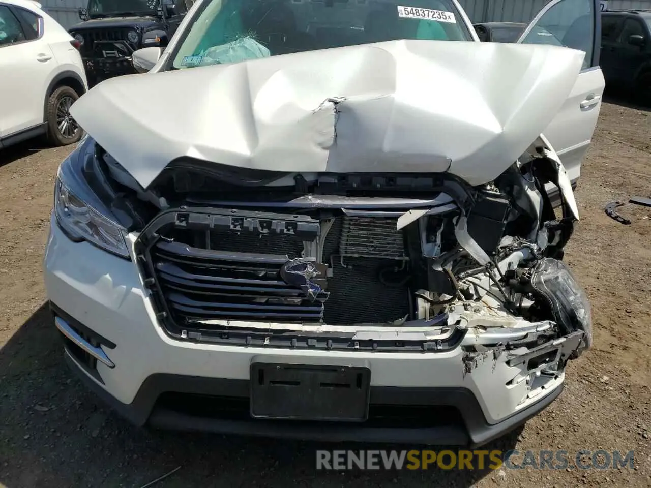 11 Photograph of a damaged car 4S4WMAJD4K3443075 SUBARU ASCENT 2019