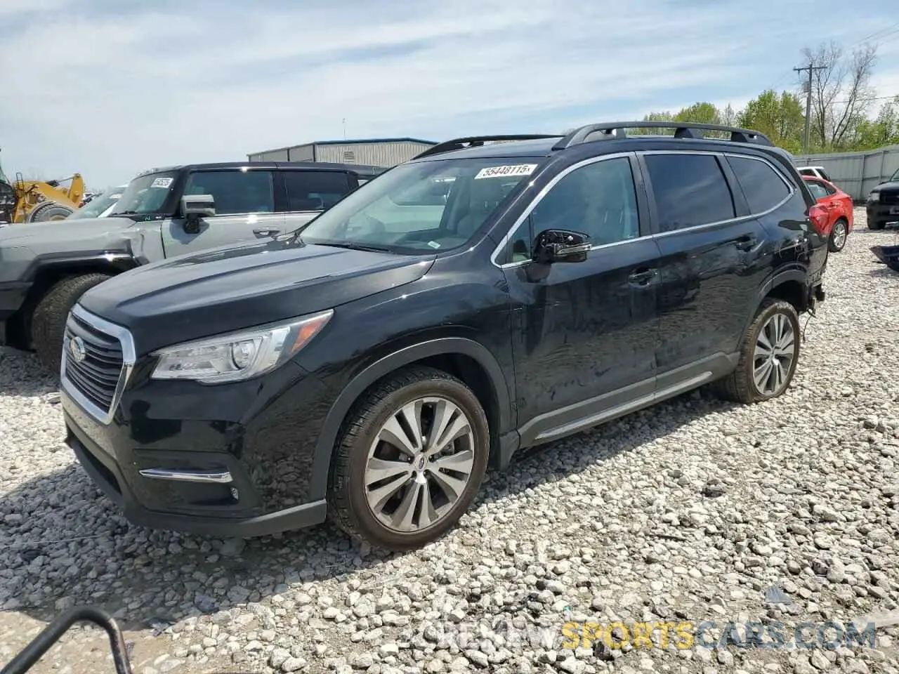 1 Photograph of a damaged car 4S4WMAJD9K3485533 SUBARU ASCENT 2019