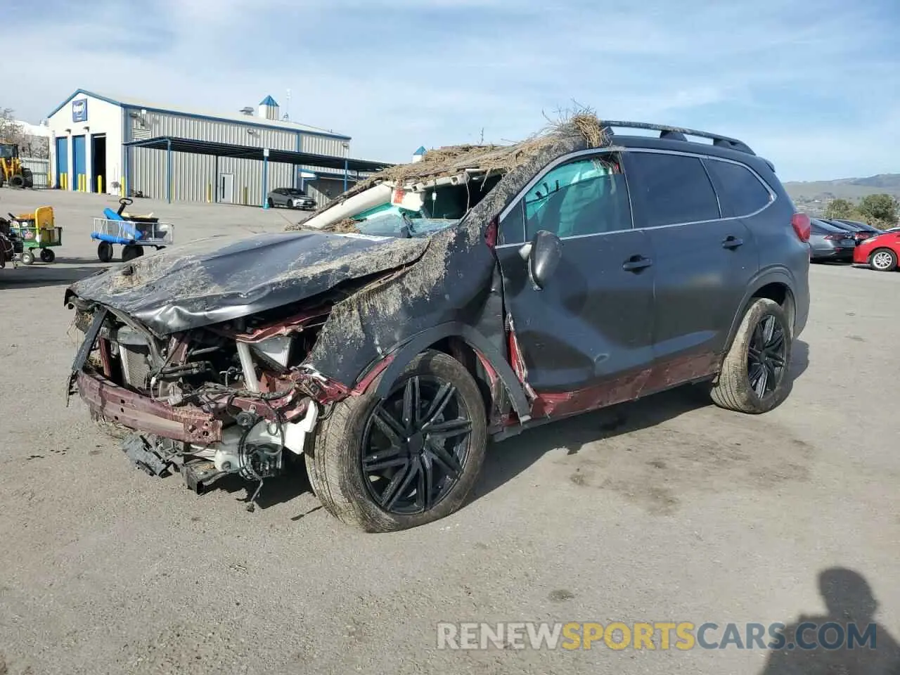 1 Photograph of a damaged car 4S4WMALD2K3403784 SUBARU ASCENT 2019