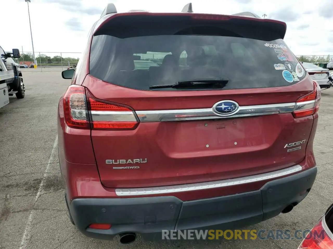 6 Photograph of a damaged car 4S4WMALD4K3467311 SUBARU ASCENT 2019
