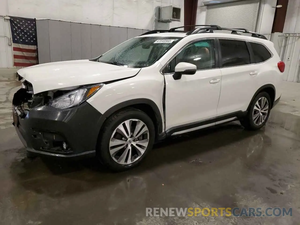 1 Photograph of a damaged car 4S4WMALD4K3480947 SUBARU ASCENT 2019