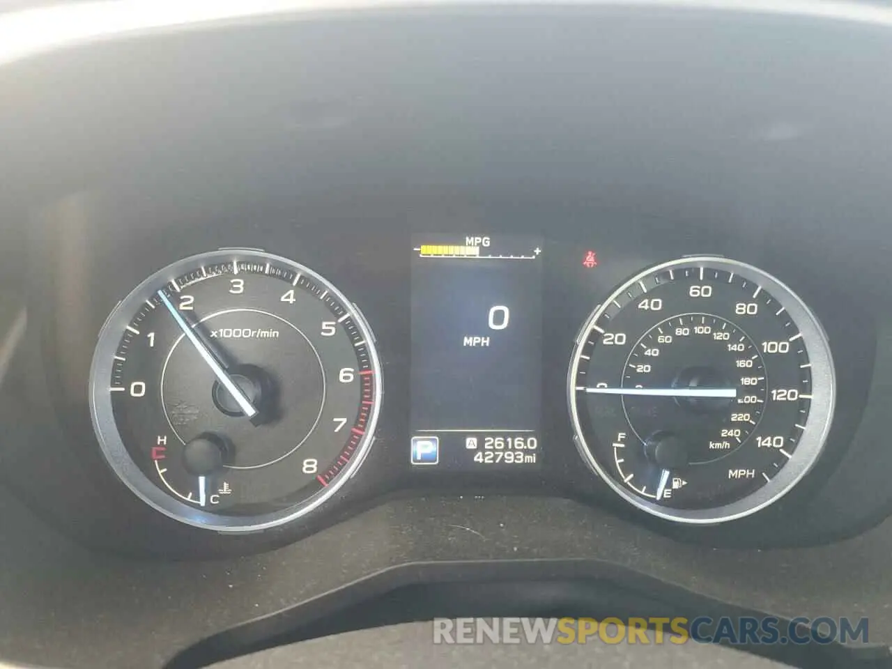9 Photograph of a damaged car 4S4WMALD5K3442224 SUBARU ASCENT 2019