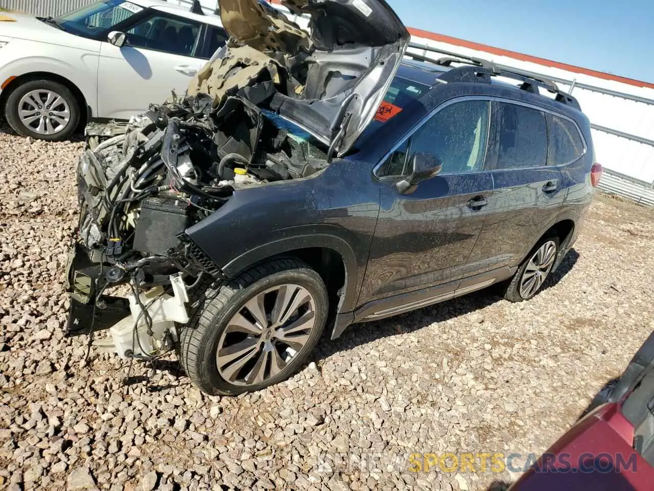 1 Photograph of a damaged car 4S4WMALD7K3404736 SUBARU ASCENT 2019