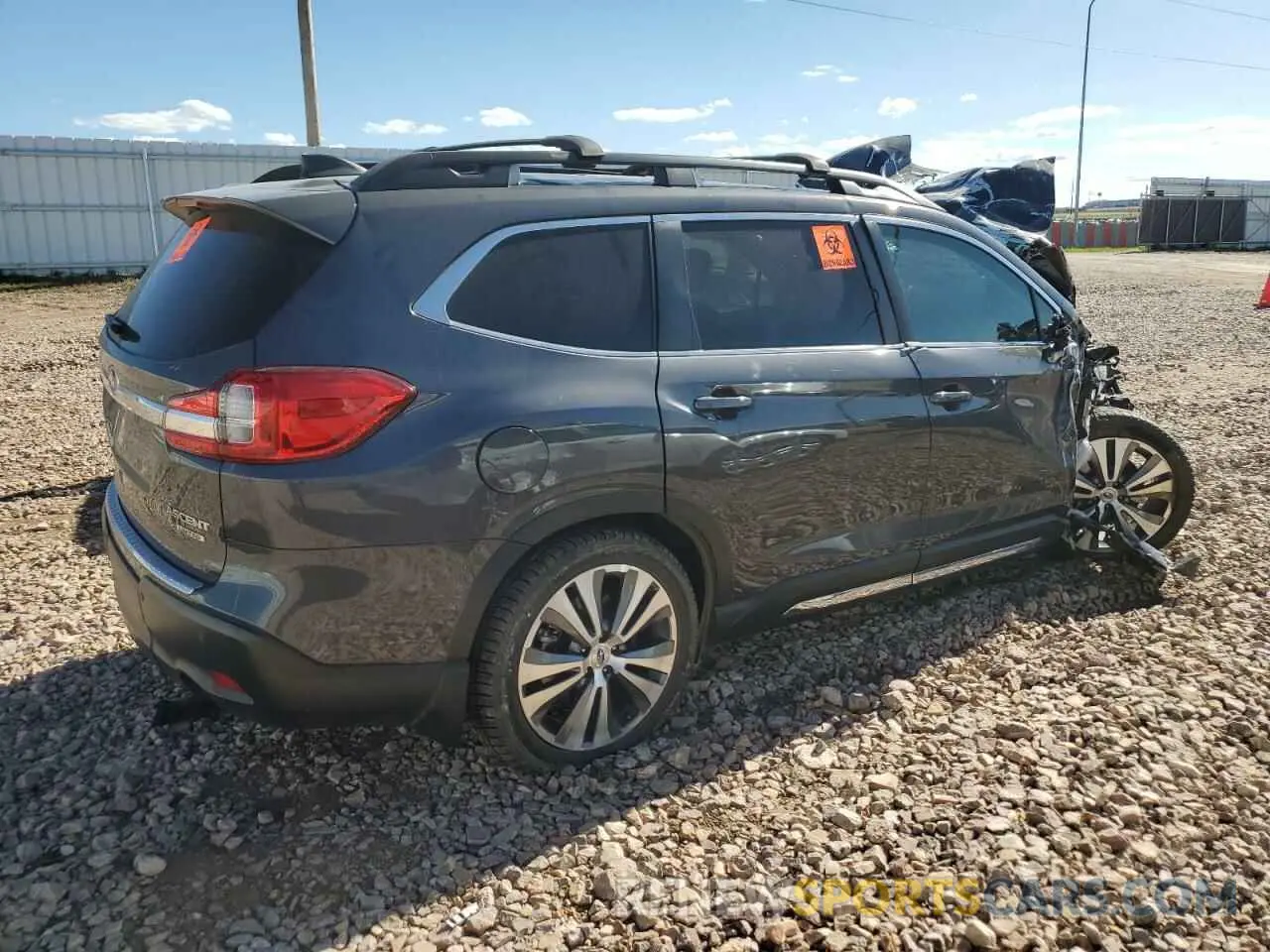 3 Photograph of a damaged car 4S4WMALD7K3404736 SUBARU ASCENT 2019
