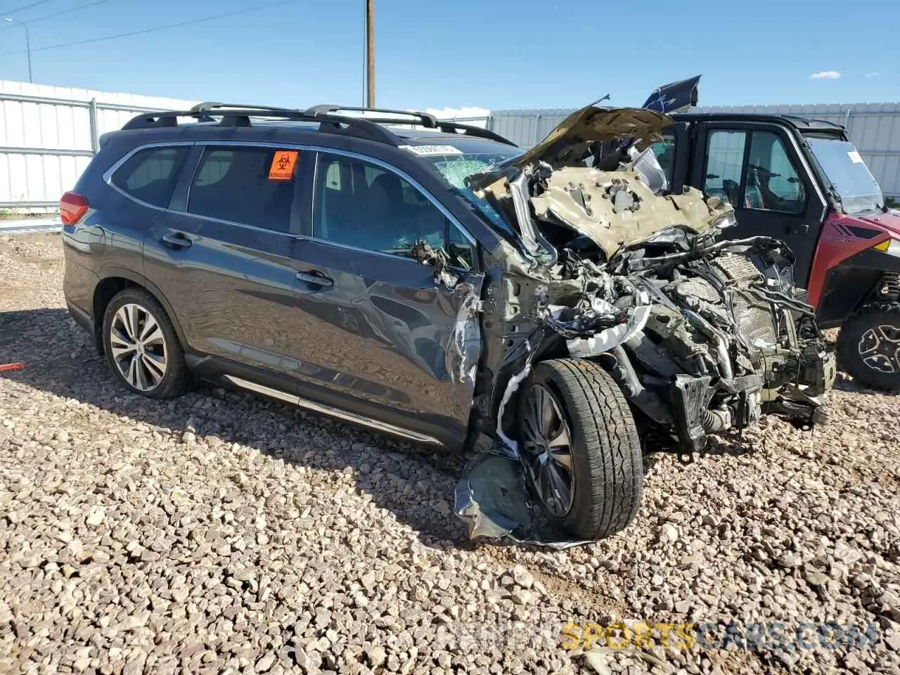 4 Photograph of a damaged car 4S4WMALD7K3404736 SUBARU ASCENT 2019