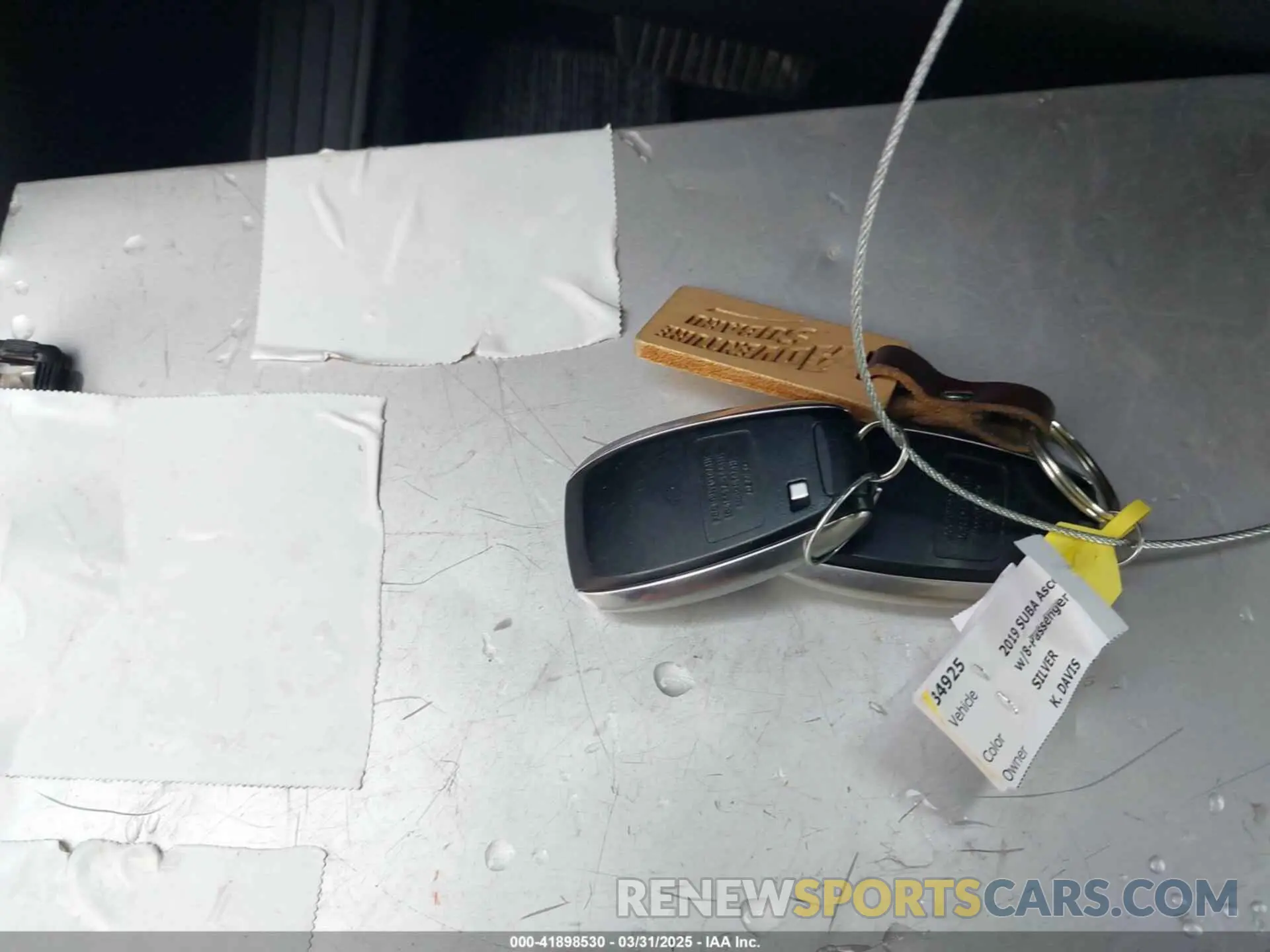11 Photograph of a damaged car 4S4WMALD8K3429953 SUBARU ASCENT 2019