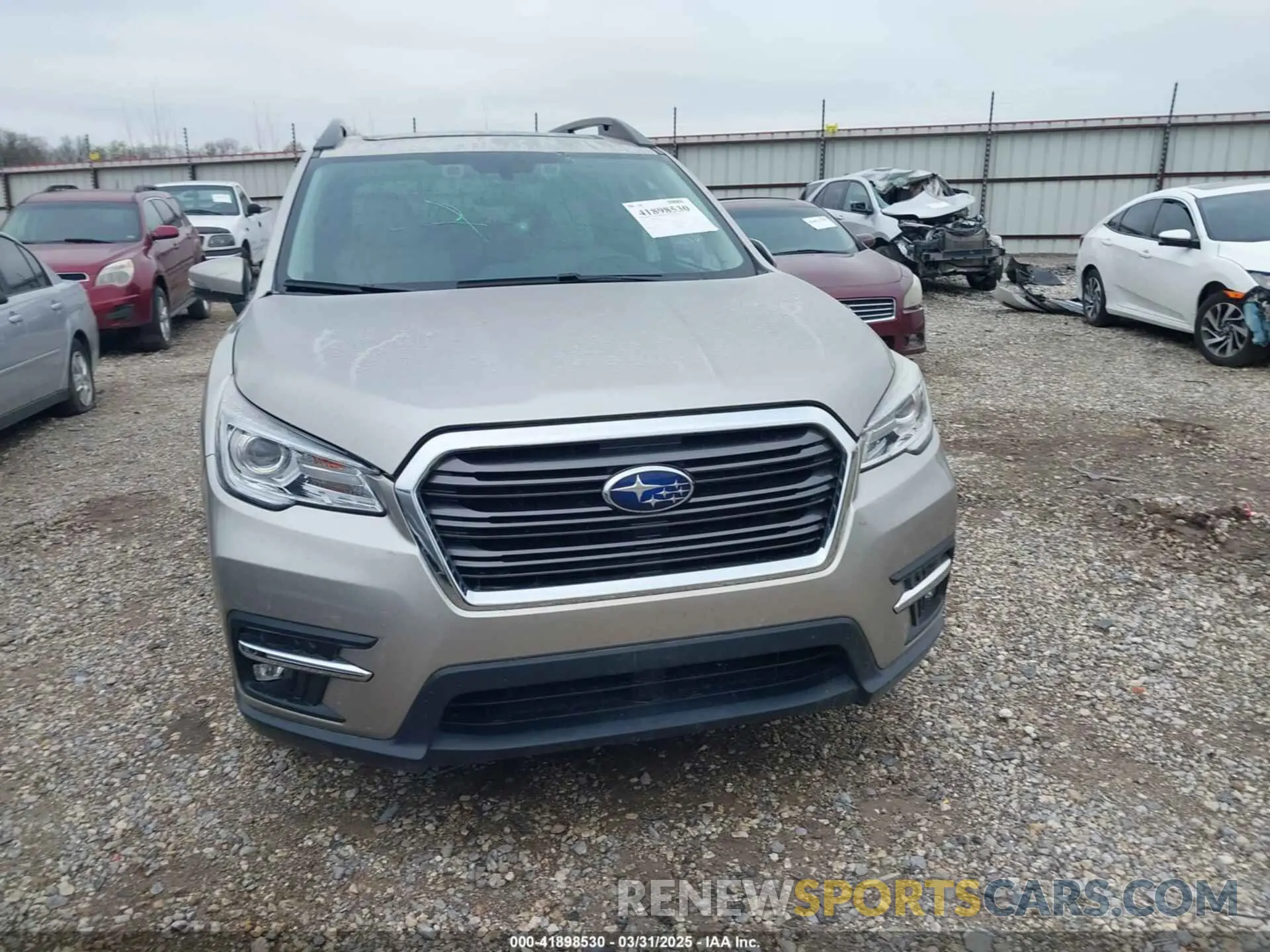 12 Photograph of a damaged car 4S4WMALD8K3429953 SUBARU ASCENT 2019