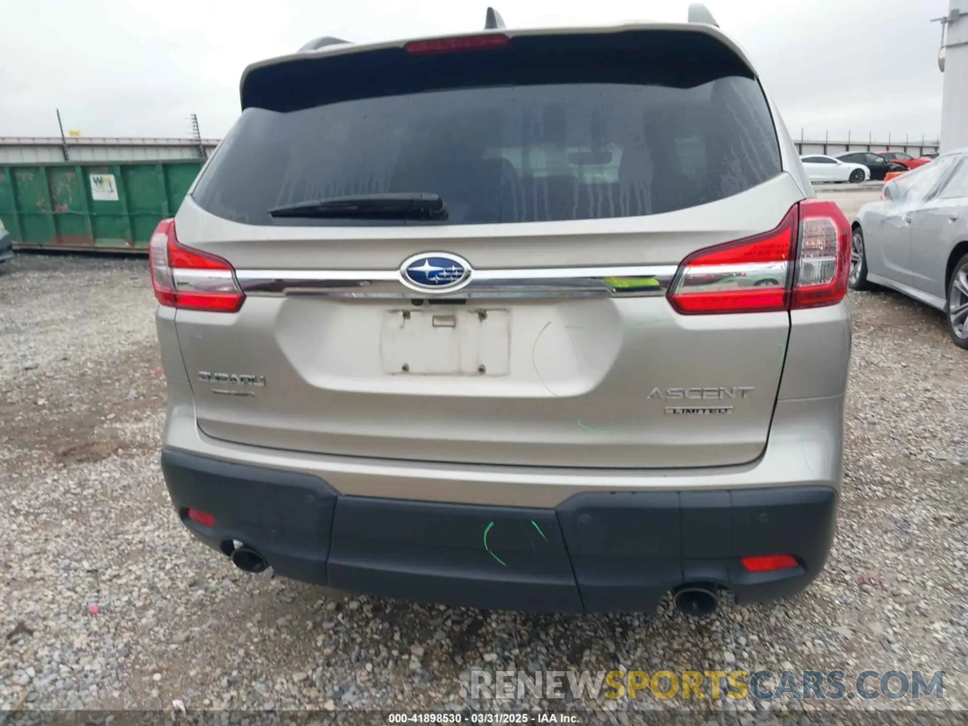 16 Photograph of a damaged car 4S4WMALD8K3429953 SUBARU ASCENT 2019