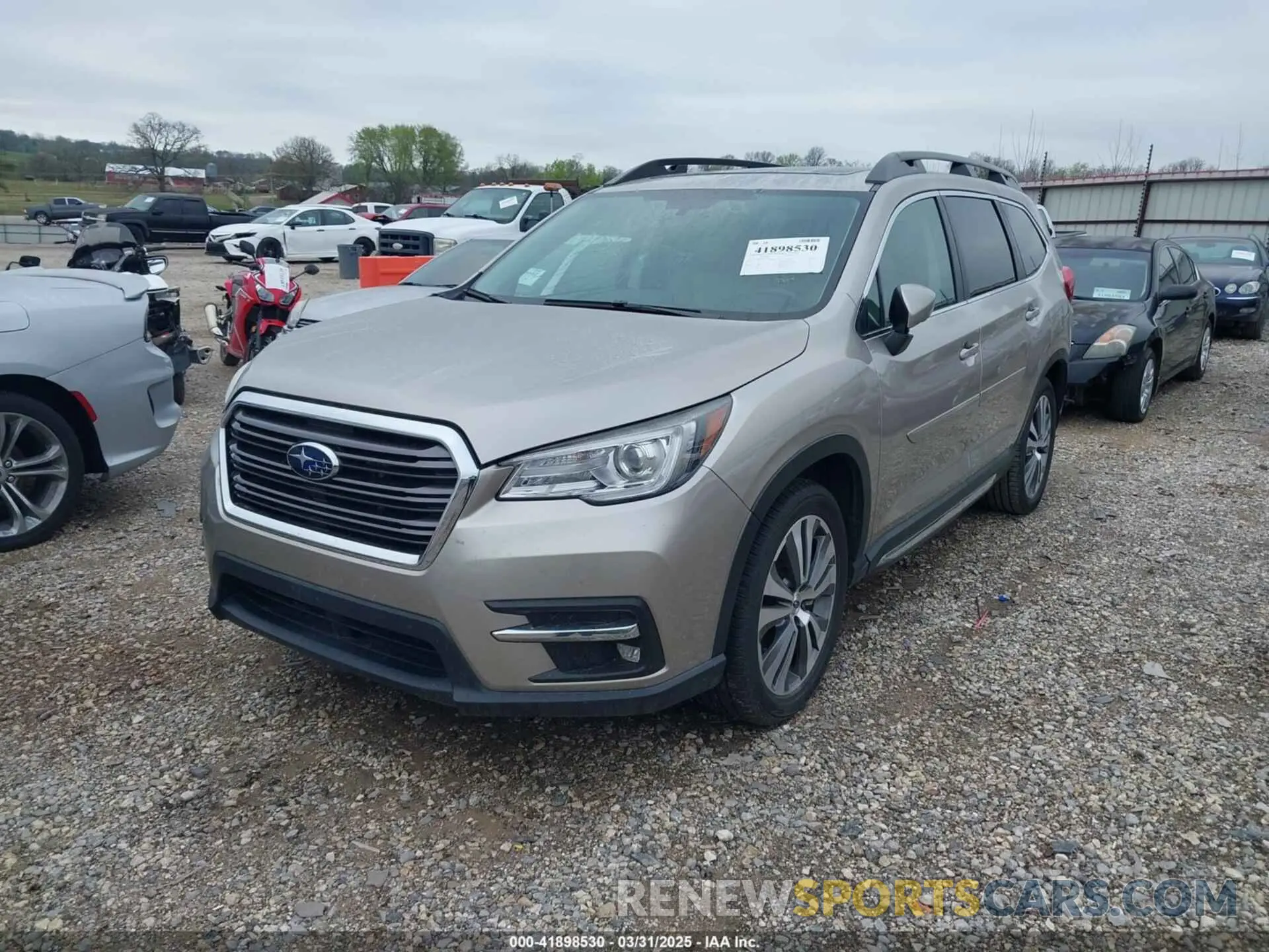 2 Photograph of a damaged car 4S4WMALD8K3429953 SUBARU ASCENT 2019
