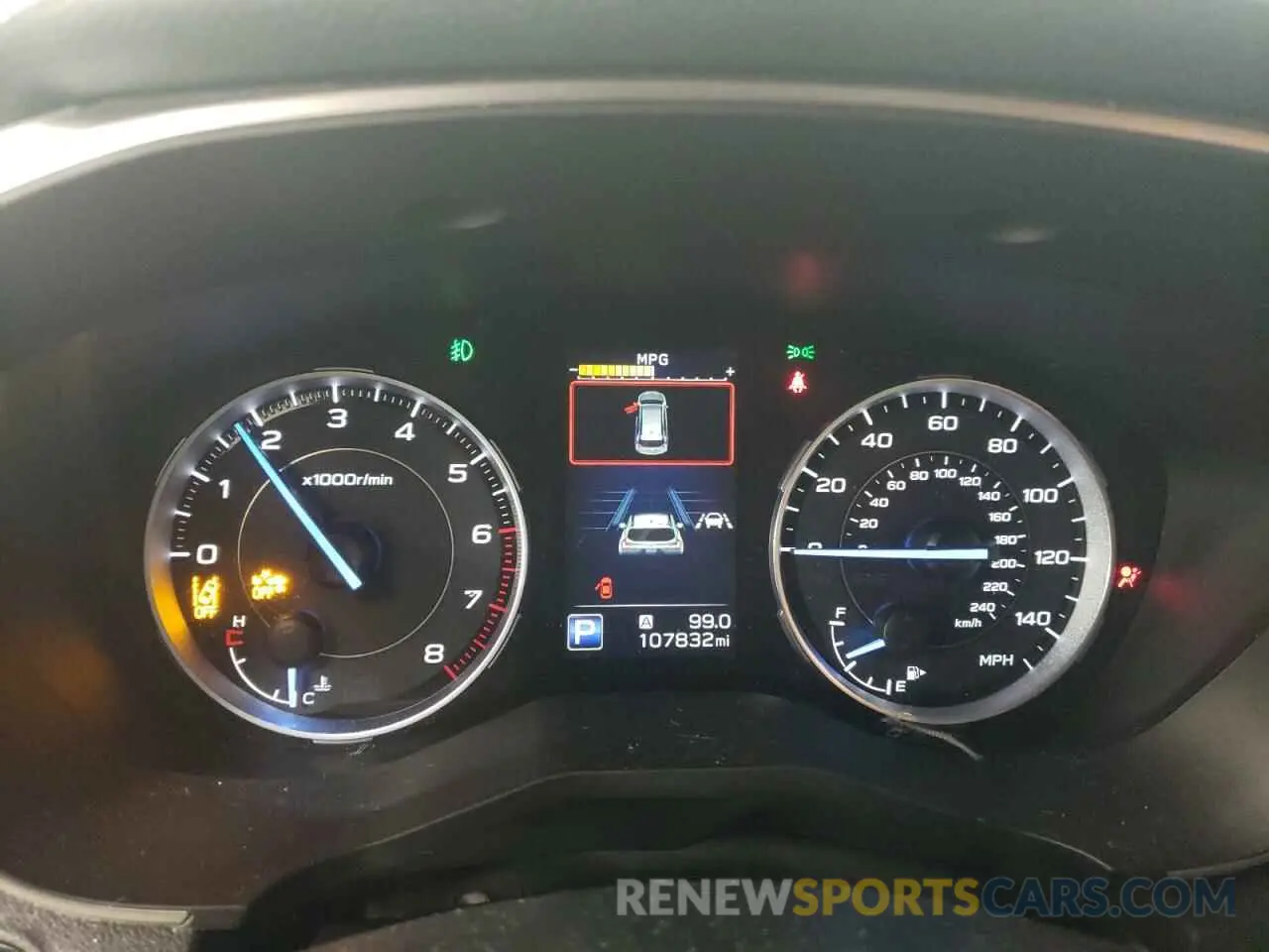9 Photograph of a damaged car 4S4WMALD9K3471466 SUBARU ASCENT 2019