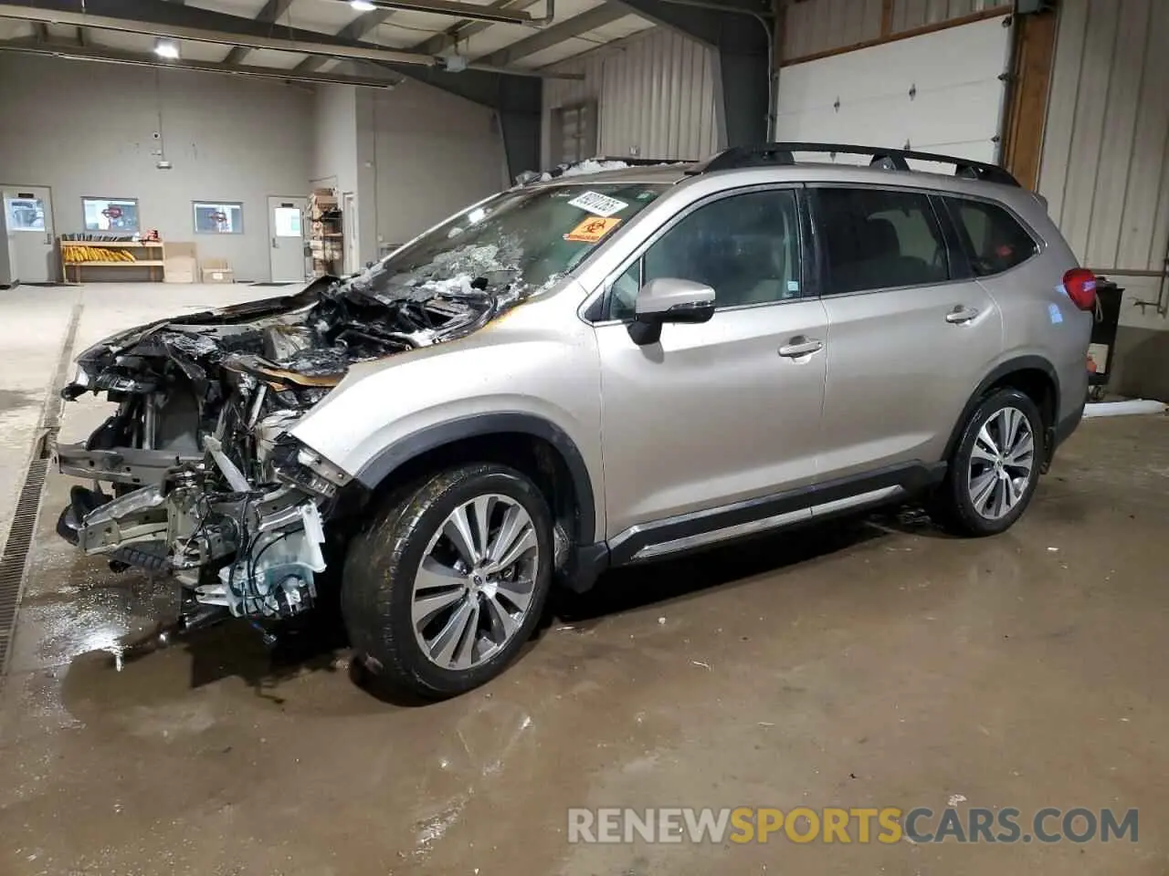 1 Photograph of a damaged car 4S4WMAMD6K3407920 SUBARU ASCENT 2019