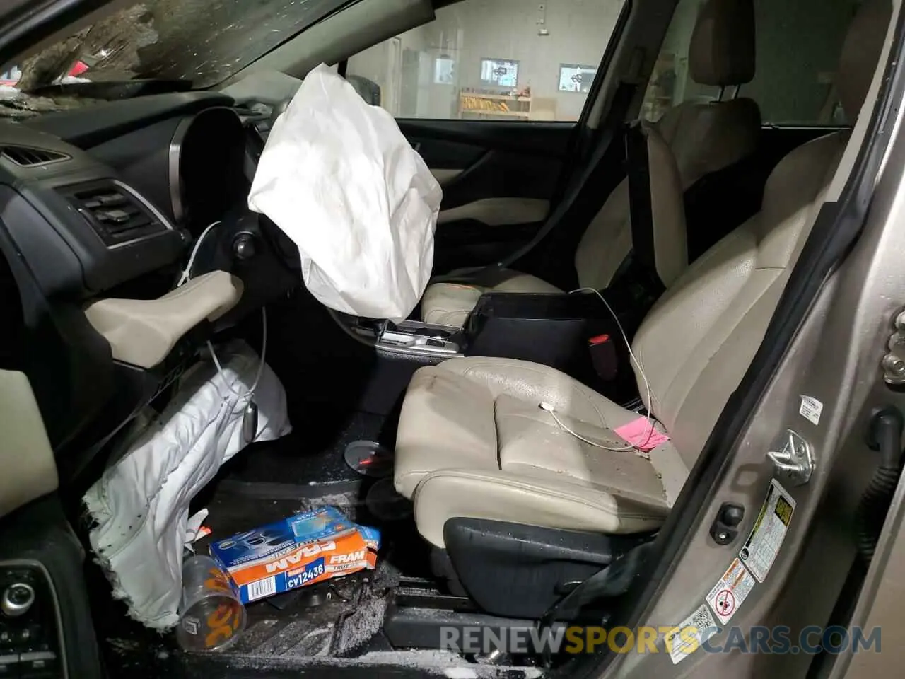 7 Photograph of a damaged car 4S4WMAMD6K3407920 SUBARU ASCENT 2019
