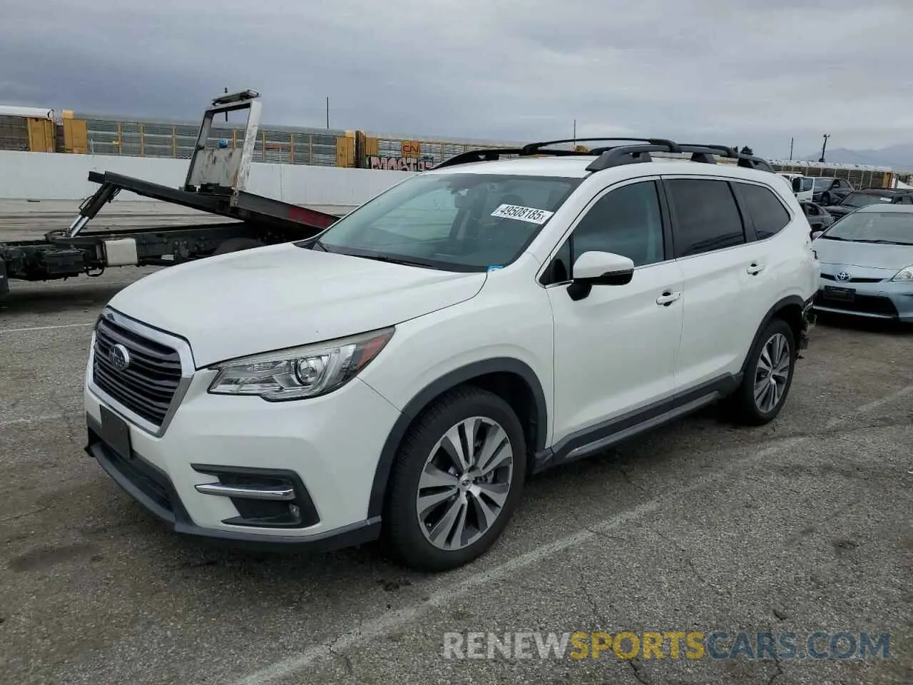 1 Photograph of a damaged car 4S4WMAMD6K3424961 SUBARU ASCENT 2019