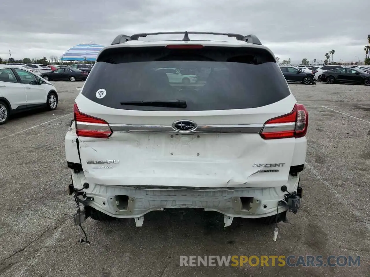 6 Photograph of a damaged car 4S4WMAMD6K3424961 SUBARU ASCENT 2019