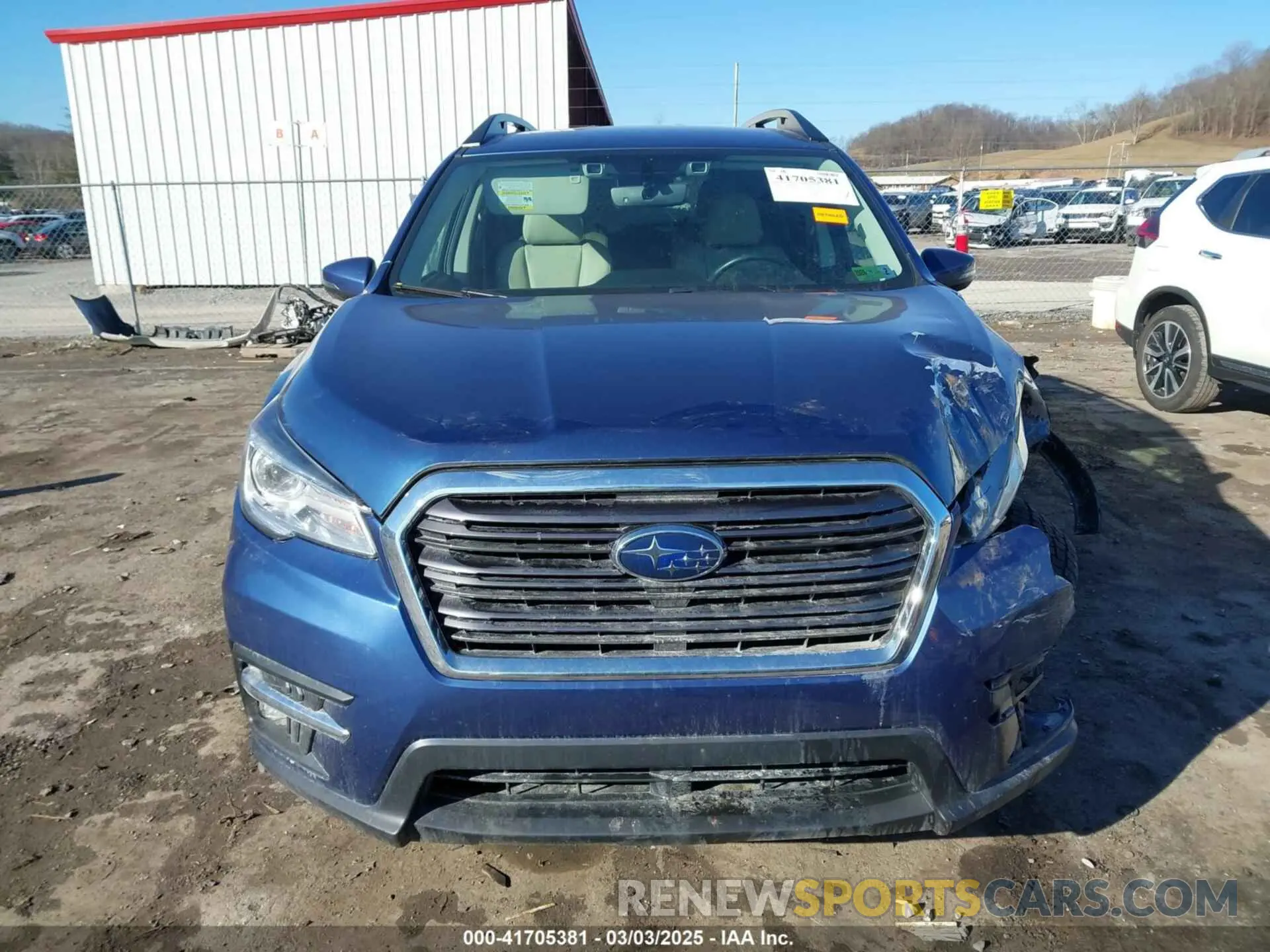 13 Photograph of a damaged car 4S4WMAMD7K3456043 SUBARU ASCENT 2019