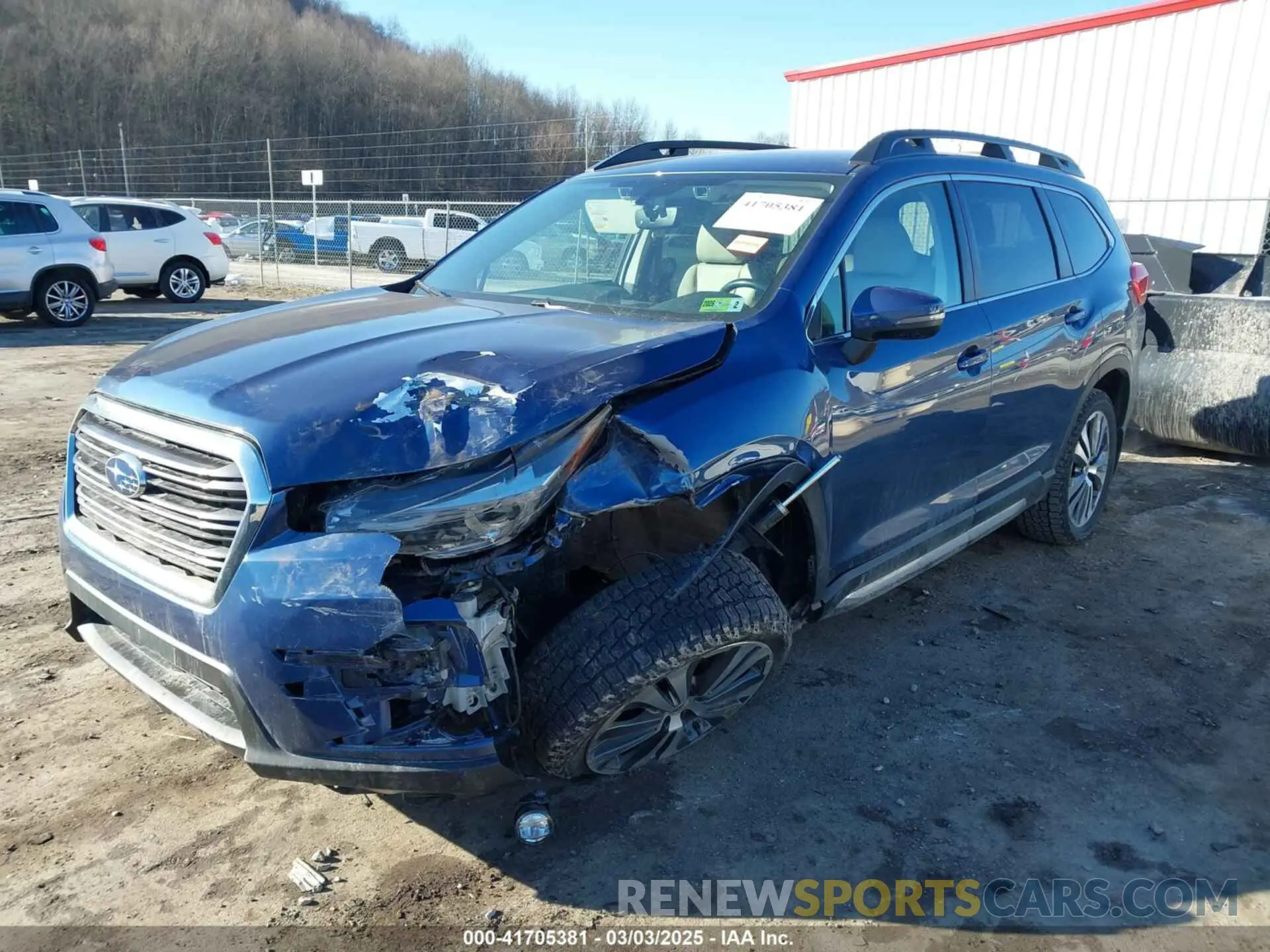 2 Photograph of a damaged car 4S4WMAMD7K3456043 SUBARU ASCENT 2019