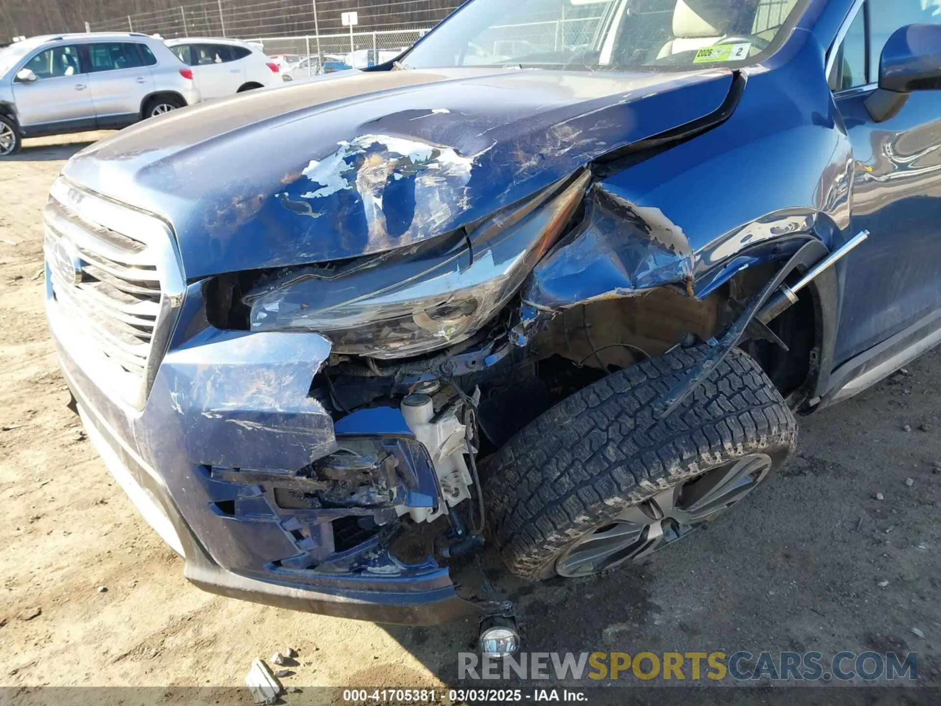 6 Photograph of a damaged car 4S4WMAMD7K3456043 SUBARU ASCENT 2019