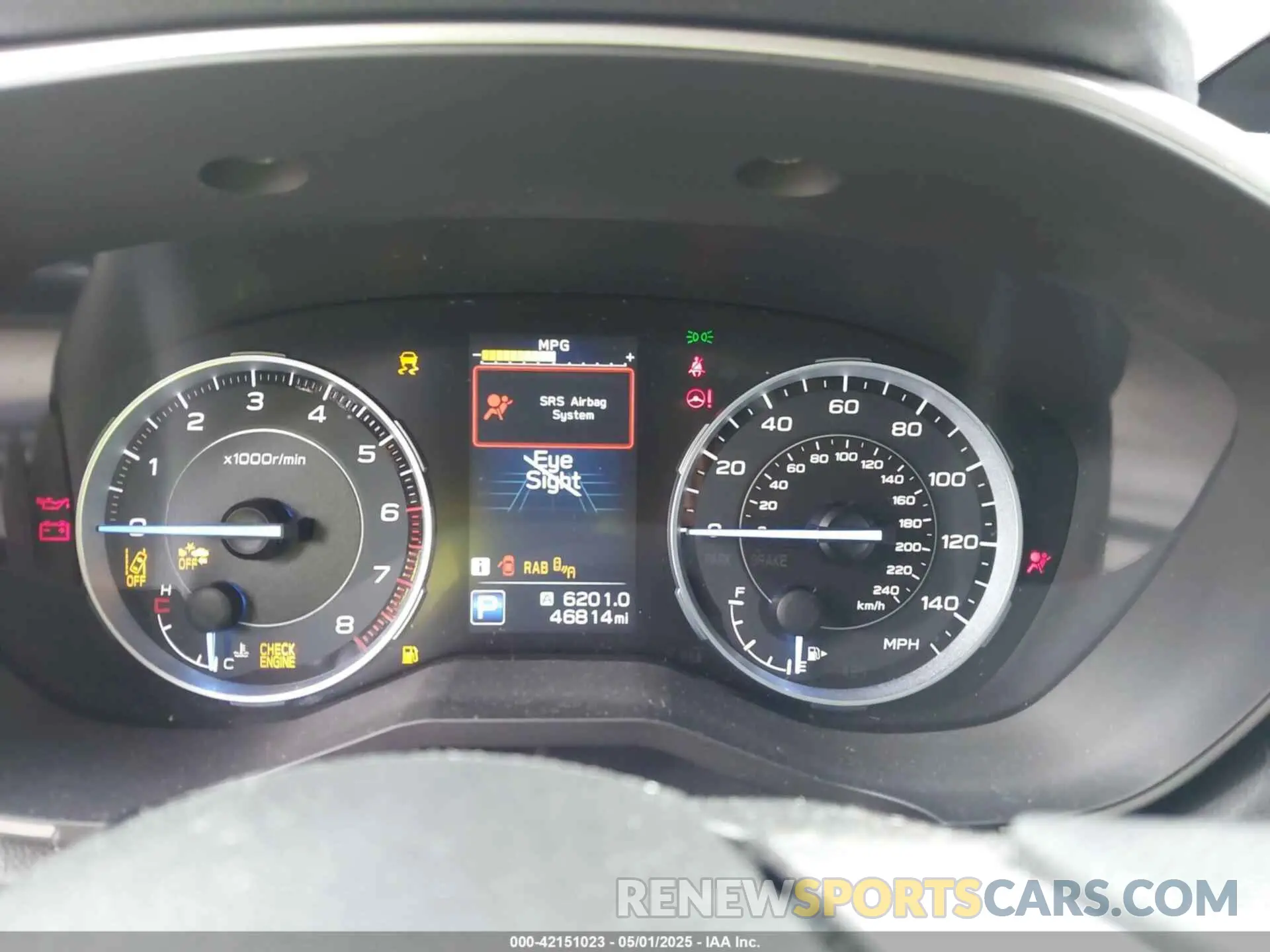 7 Photograph of a damaged car 4S4WMAMD8K3459159 SUBARU ASCENT 2019