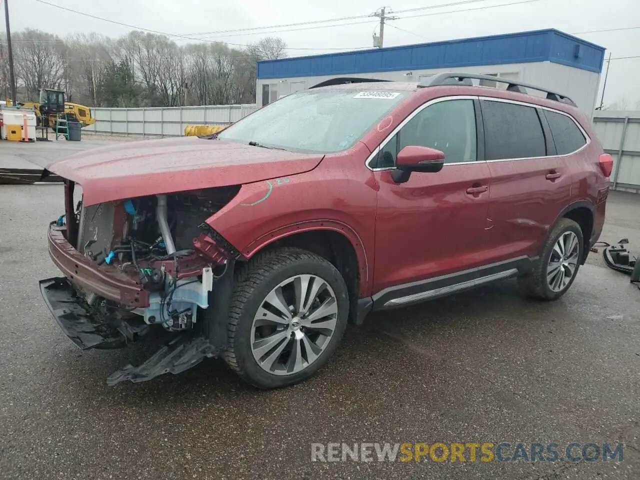 1 Photograph of a damaged car 4S4WMAMDXK3414367 SUBARU ASCENT 2019
