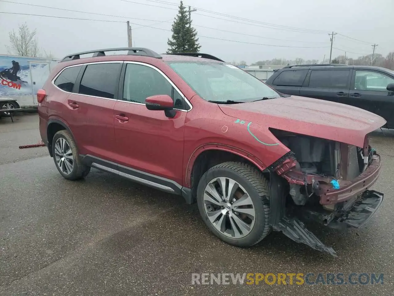 4 Photograph of a damaged car 4S4WMAMDXK3414367 SUBARU ASCENT 2019