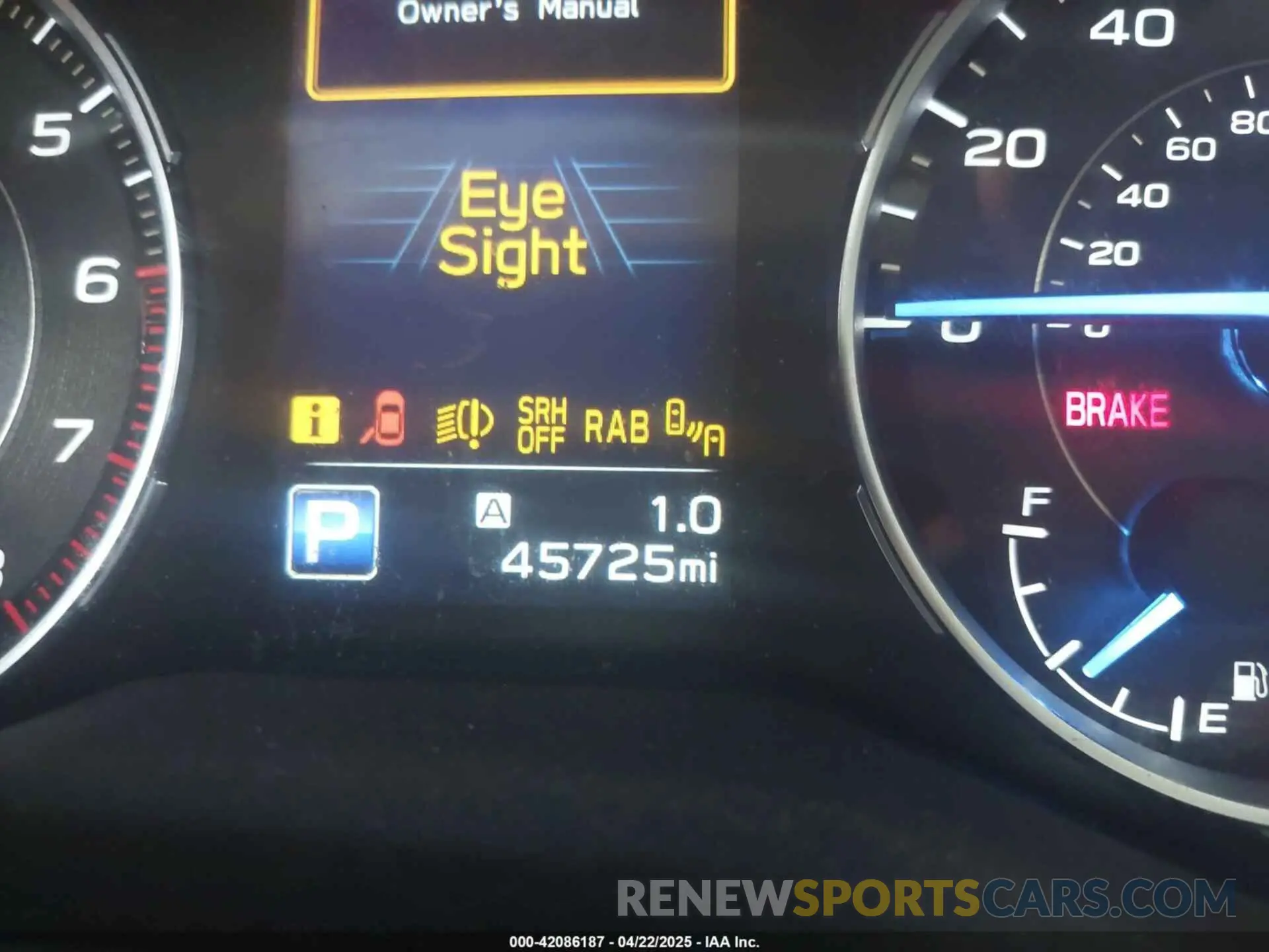 16 Photograph of a damaged car 4S4WMAMDXK3469546 SUBARU ASCENT 2019