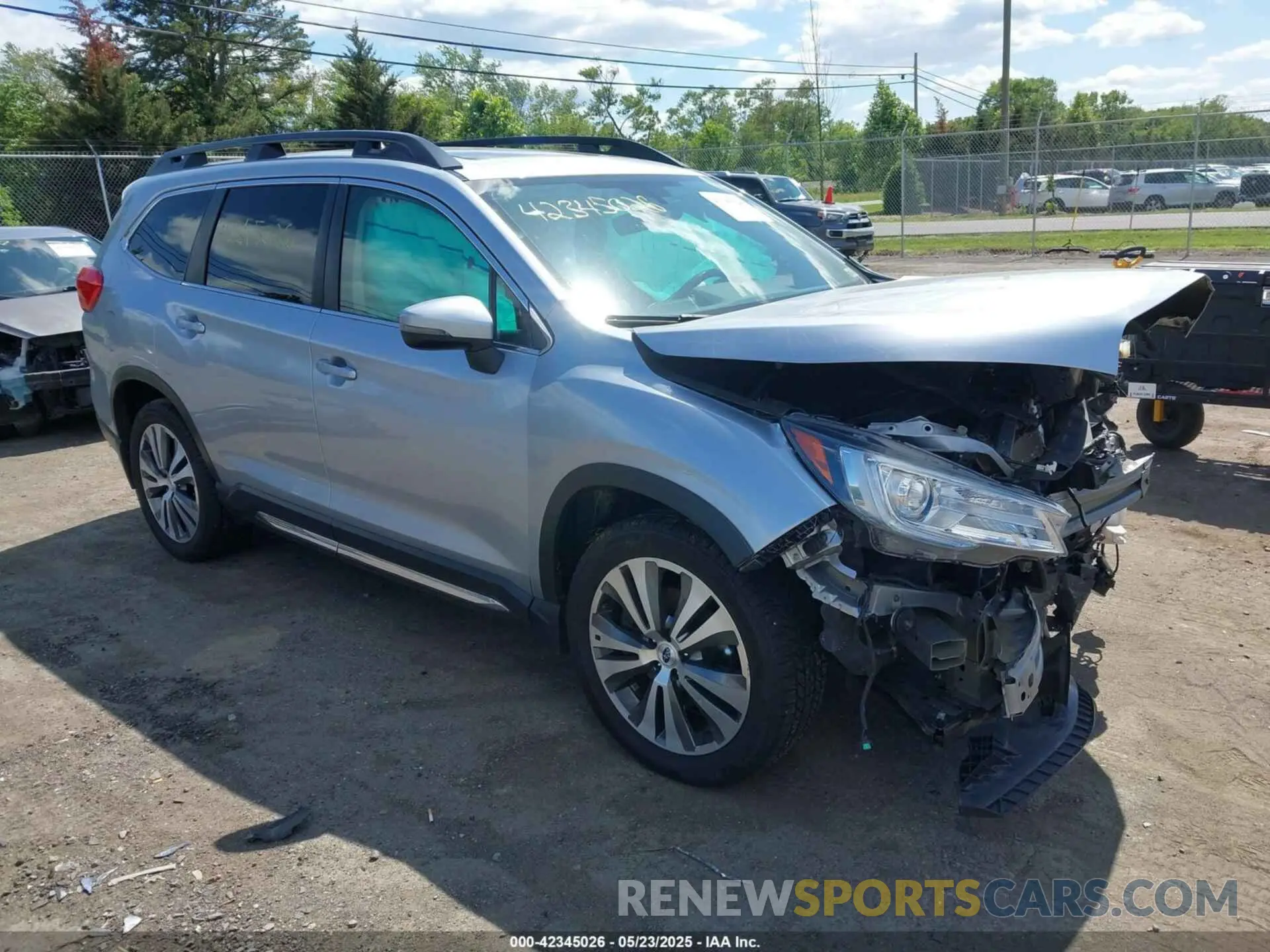 1 Photograph of a damaged car 4S4WMAPD0K3435675 SUBARU ASCENT 2019