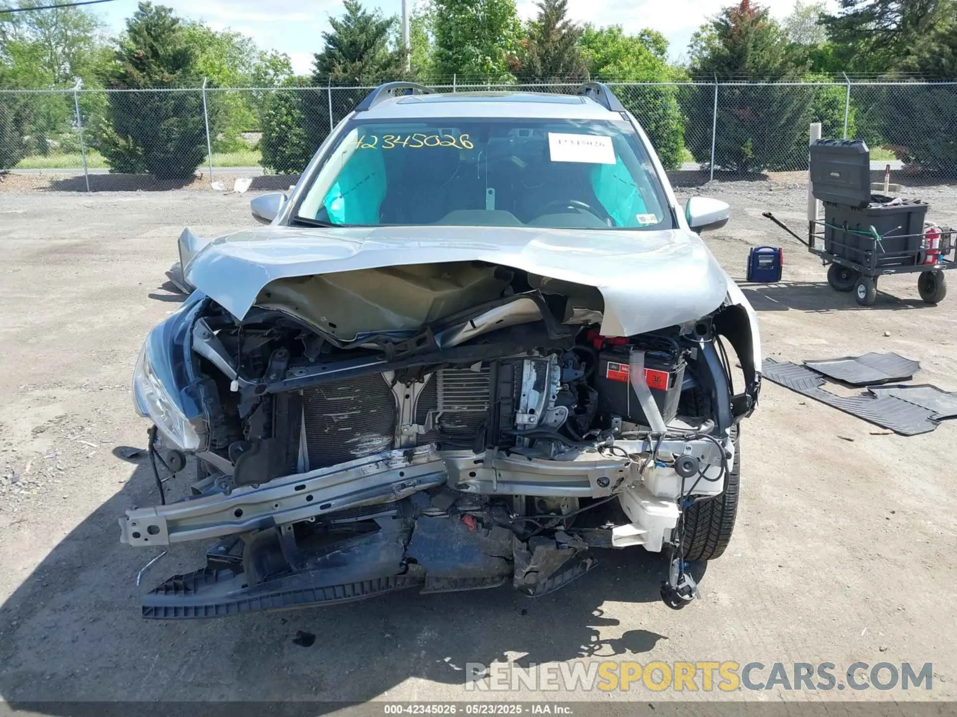 13 Photograph of a damaged car 4S4WMAPD0K3435675 SUBARU ASCENT 2019
