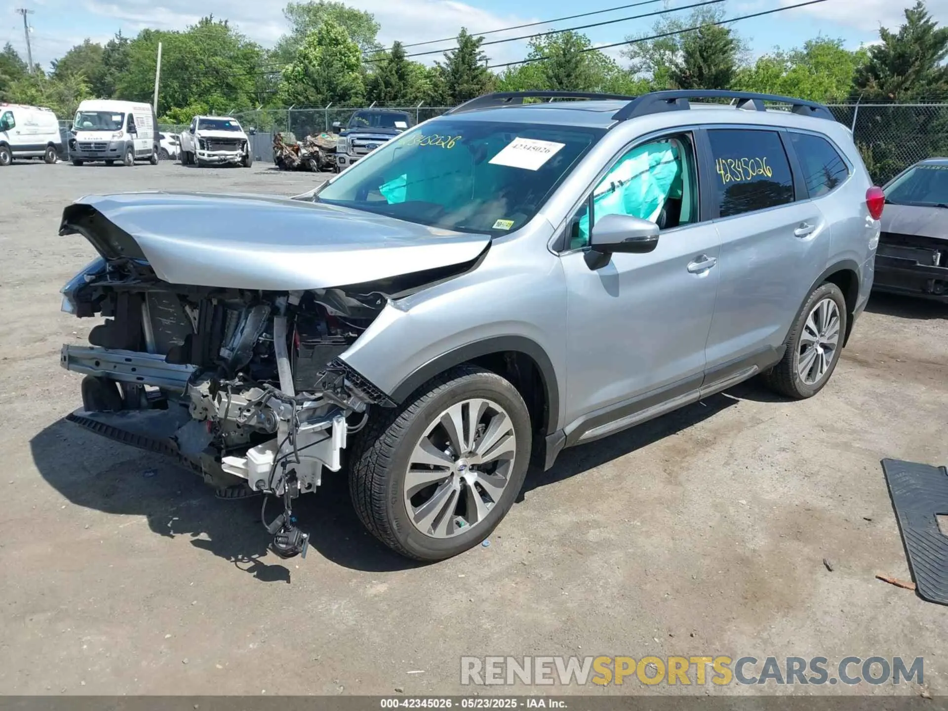 2 Photograph of a damaged car 4S4WMAPD0K3435675 SUBARU ASCENT 2019