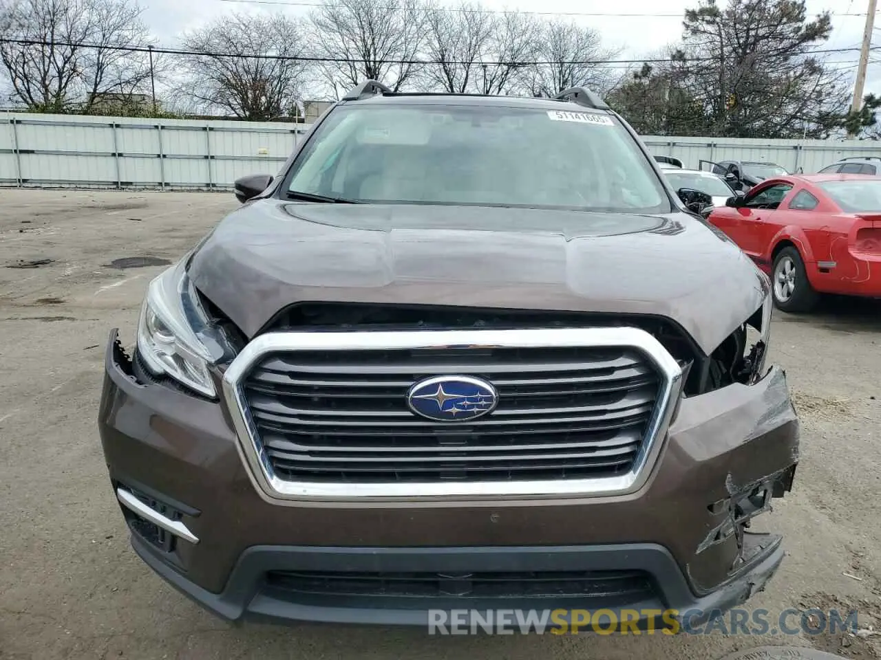 5 Photograph of a damaged car 4S4WMAPD1K3428749 SUBARU ASCENT 2019