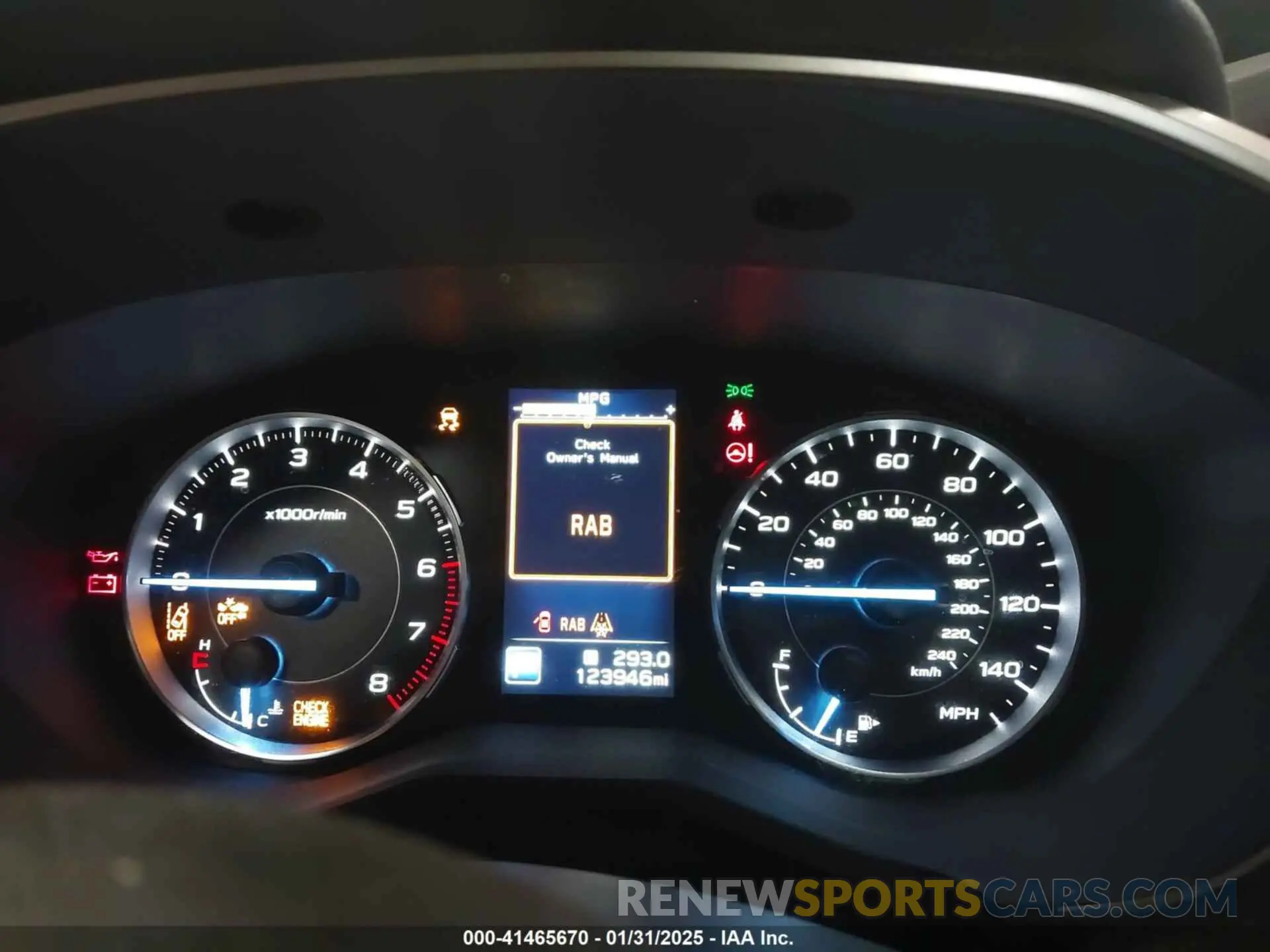 7 Photograph of a damaged car 4S4WMAPD2K3428324 SUBARU ASCENT 2019