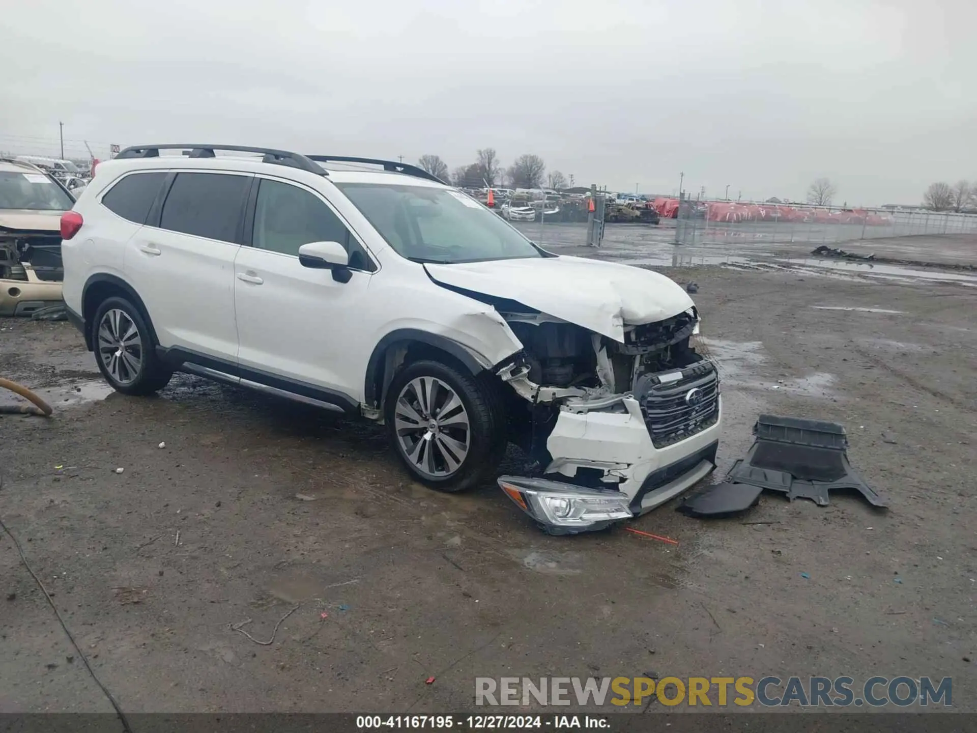 1 Photograph of a damaged car 4S4WMAPD2K3483369 SUBARU ASCENT 2019