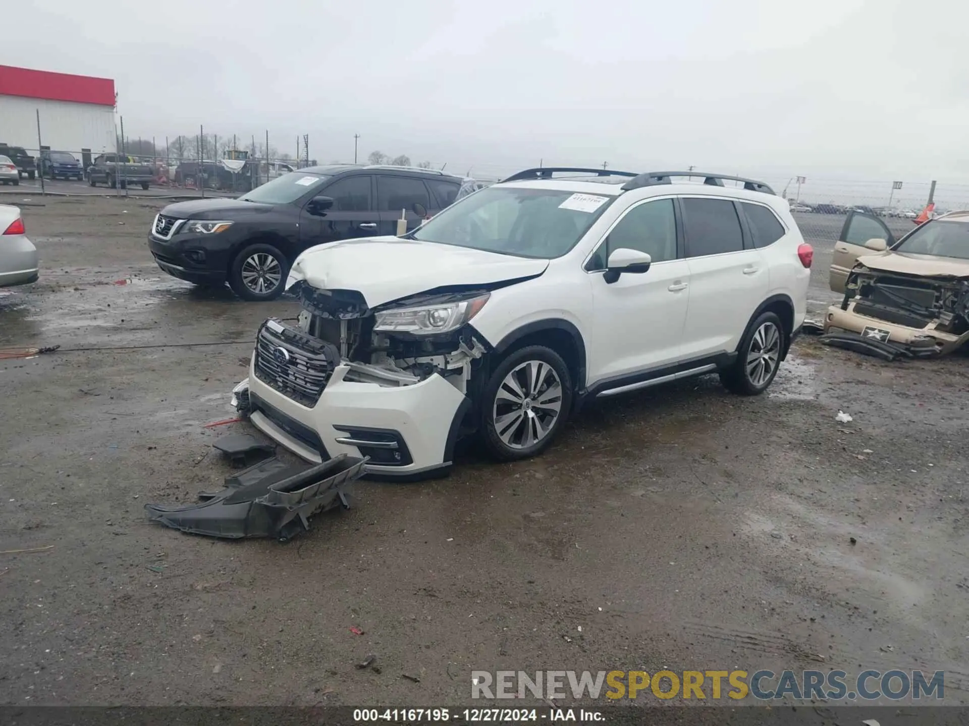 2 Photograph of a damaged car 4S4WMAPD2K3483369 SUBARU ASCENT 2019