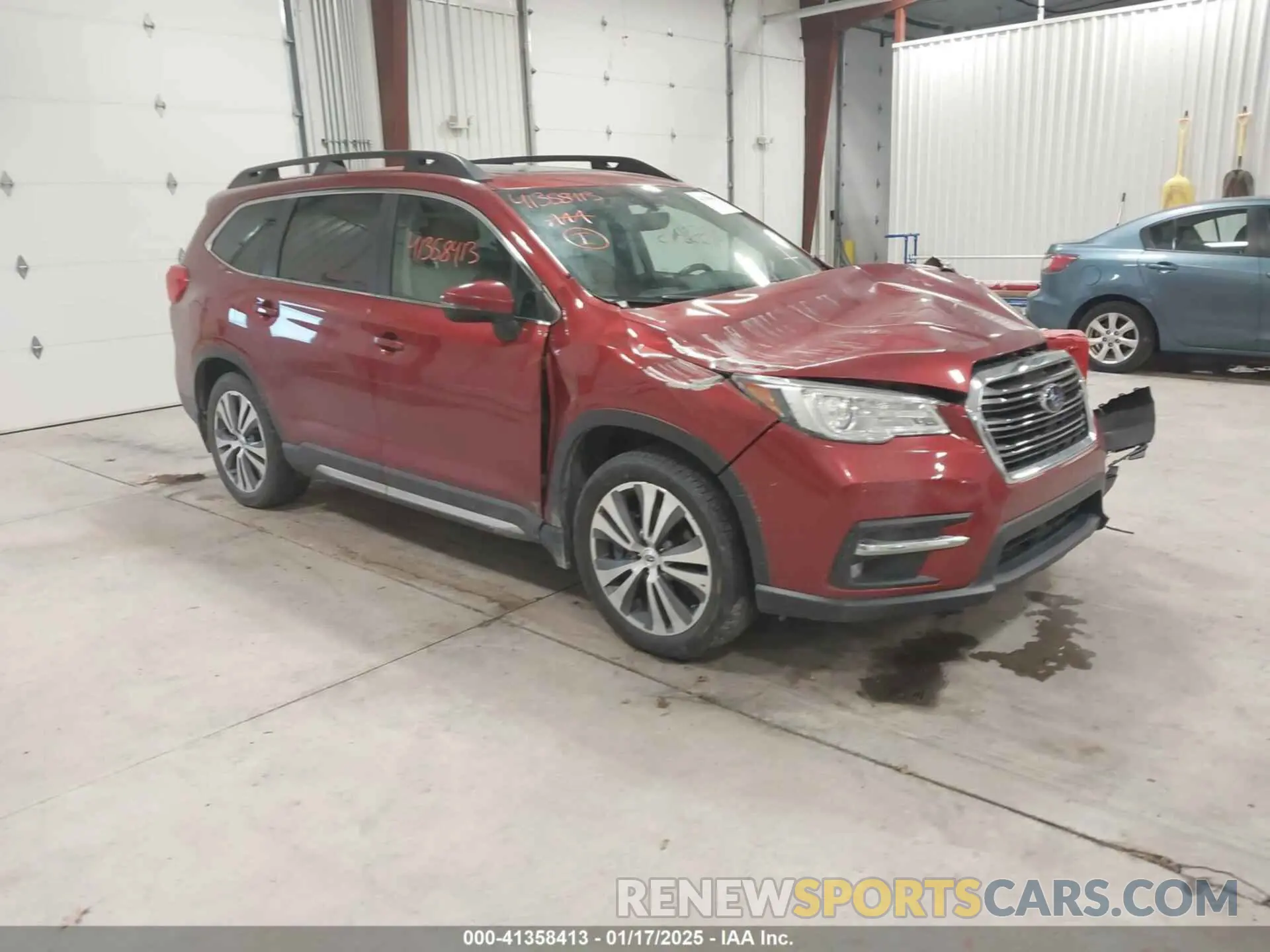 1 Photograph of a damaged car 4S4WMAPD4K3428809 SUBARU ASCENT 2019