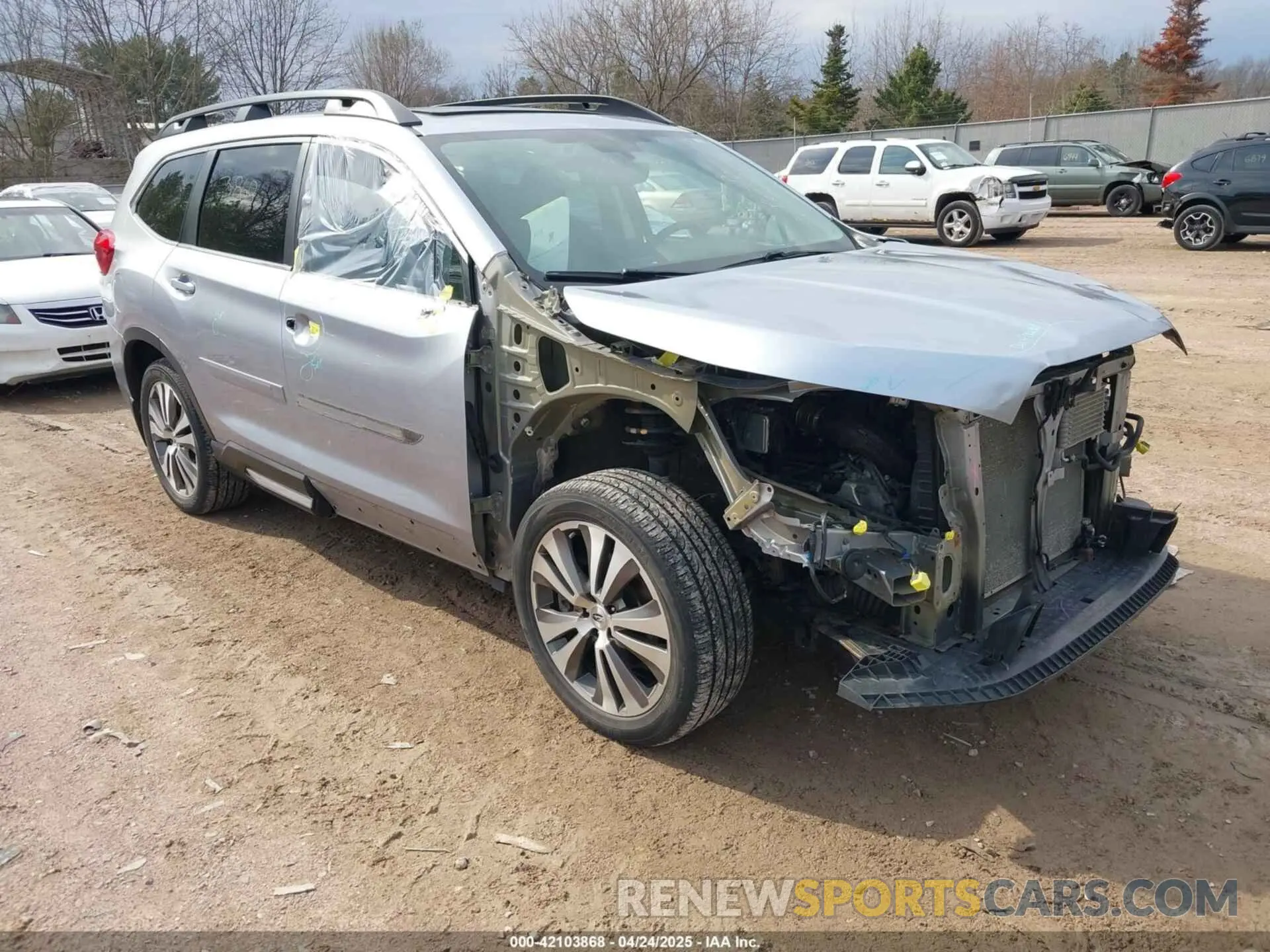 1 Photograph of a damaged car 4S4WMAPD4K3433492 SUBARU ASCENT 2019