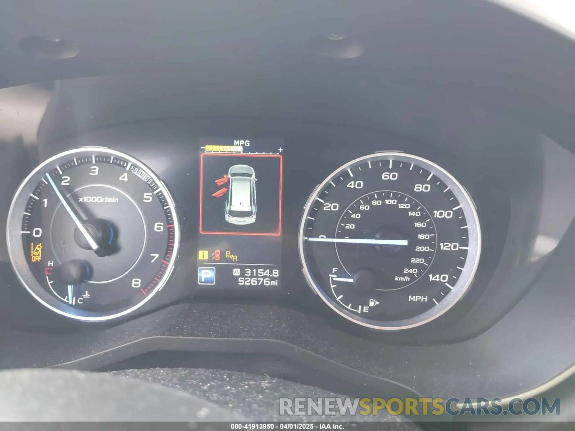 7 Photograph of a damaged car 4S4WMAPD5K3462564 SUBARU ASCENT 2019