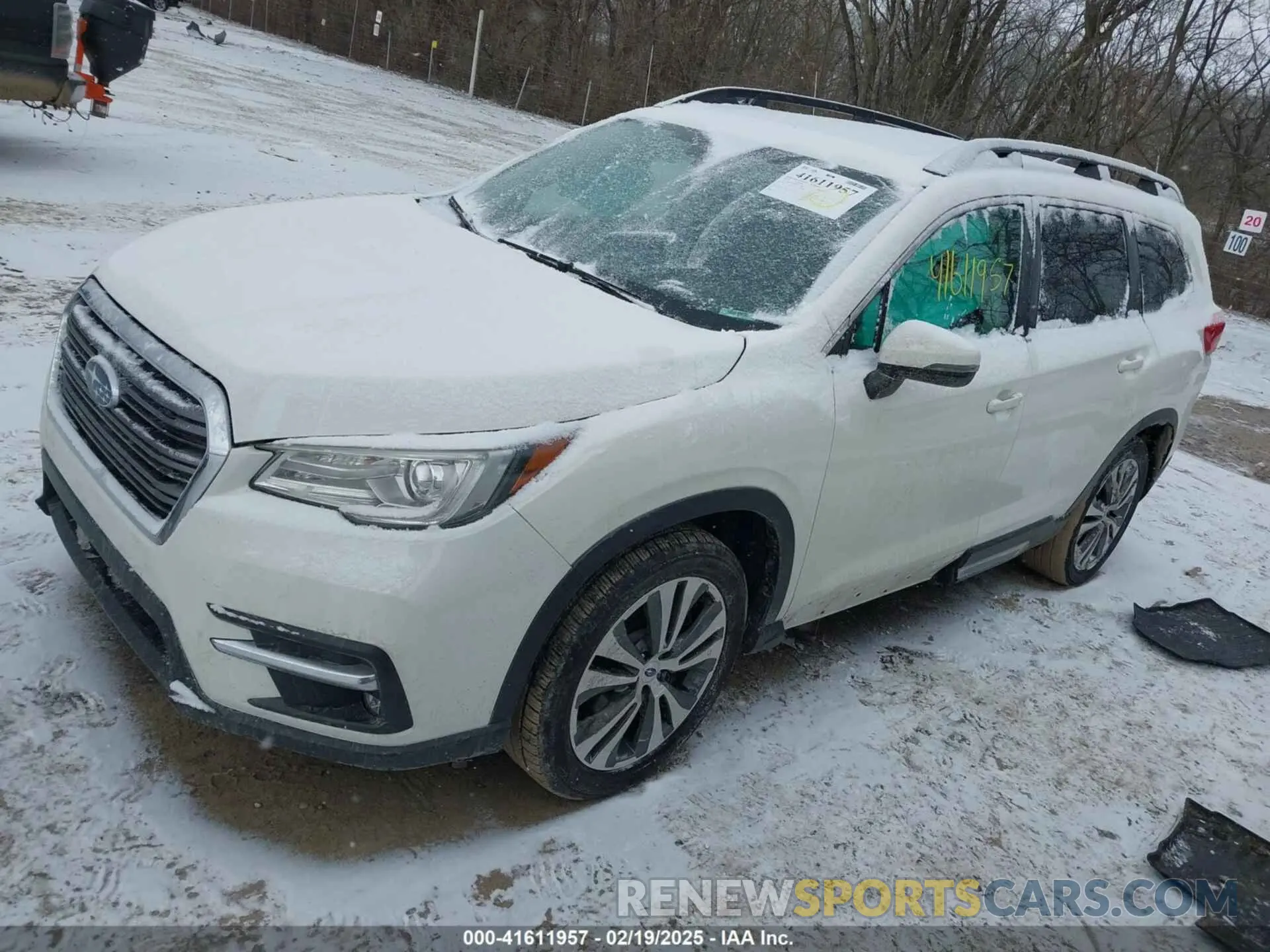 2 Photograph of a damaged car 4S4WMAPD6K3417102 SUBARU ASCENT 2019