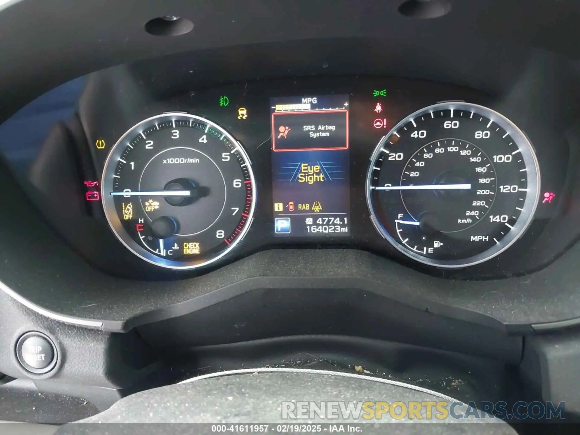 7 Photograph of a damaged car 4S4WMAPD6K3417102 SUBARU ASCENT 2019