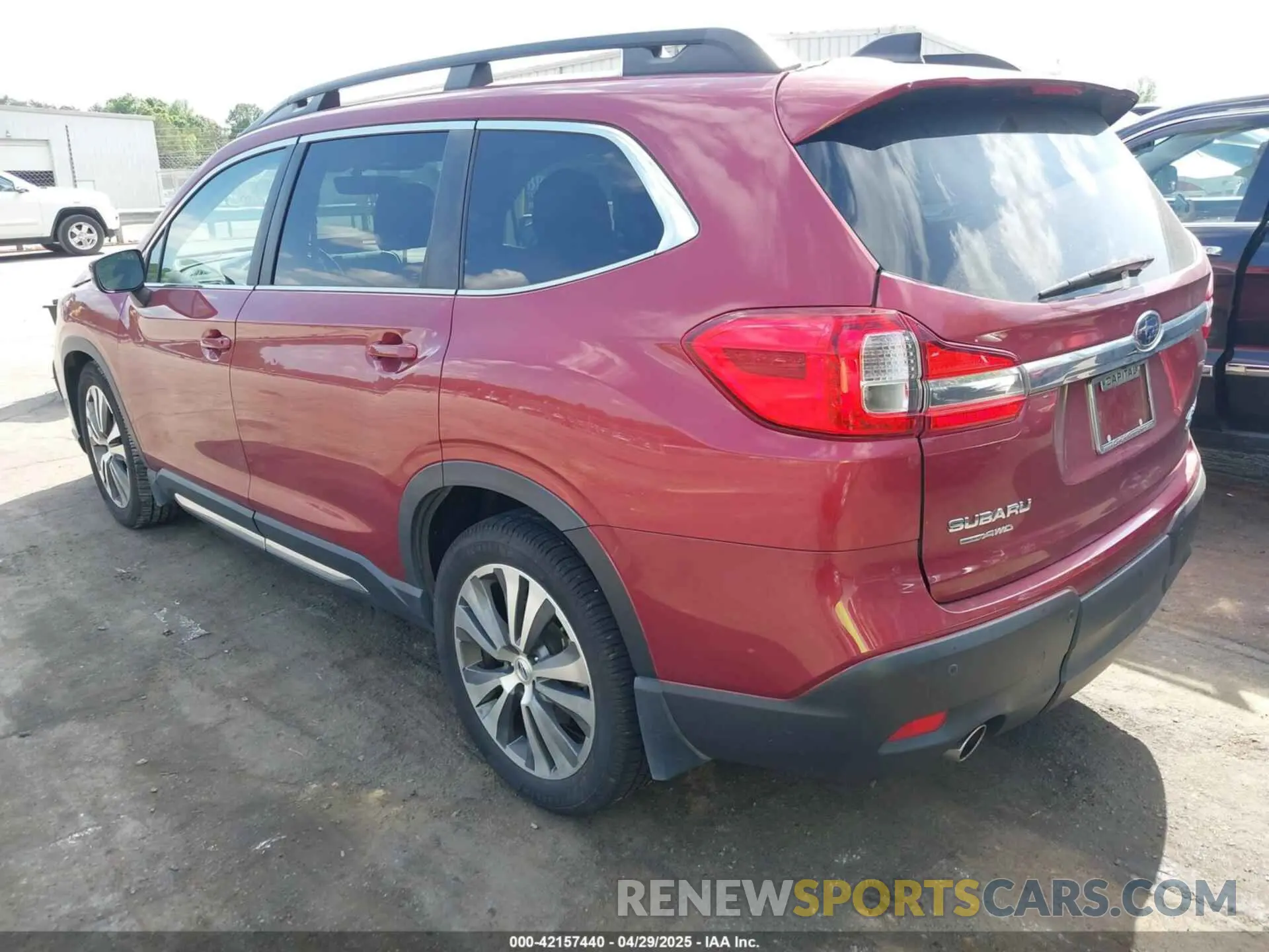 3 Photograph of a damaged car 4S4WMAPDXK3429107 SUBARU ASCENT 2019