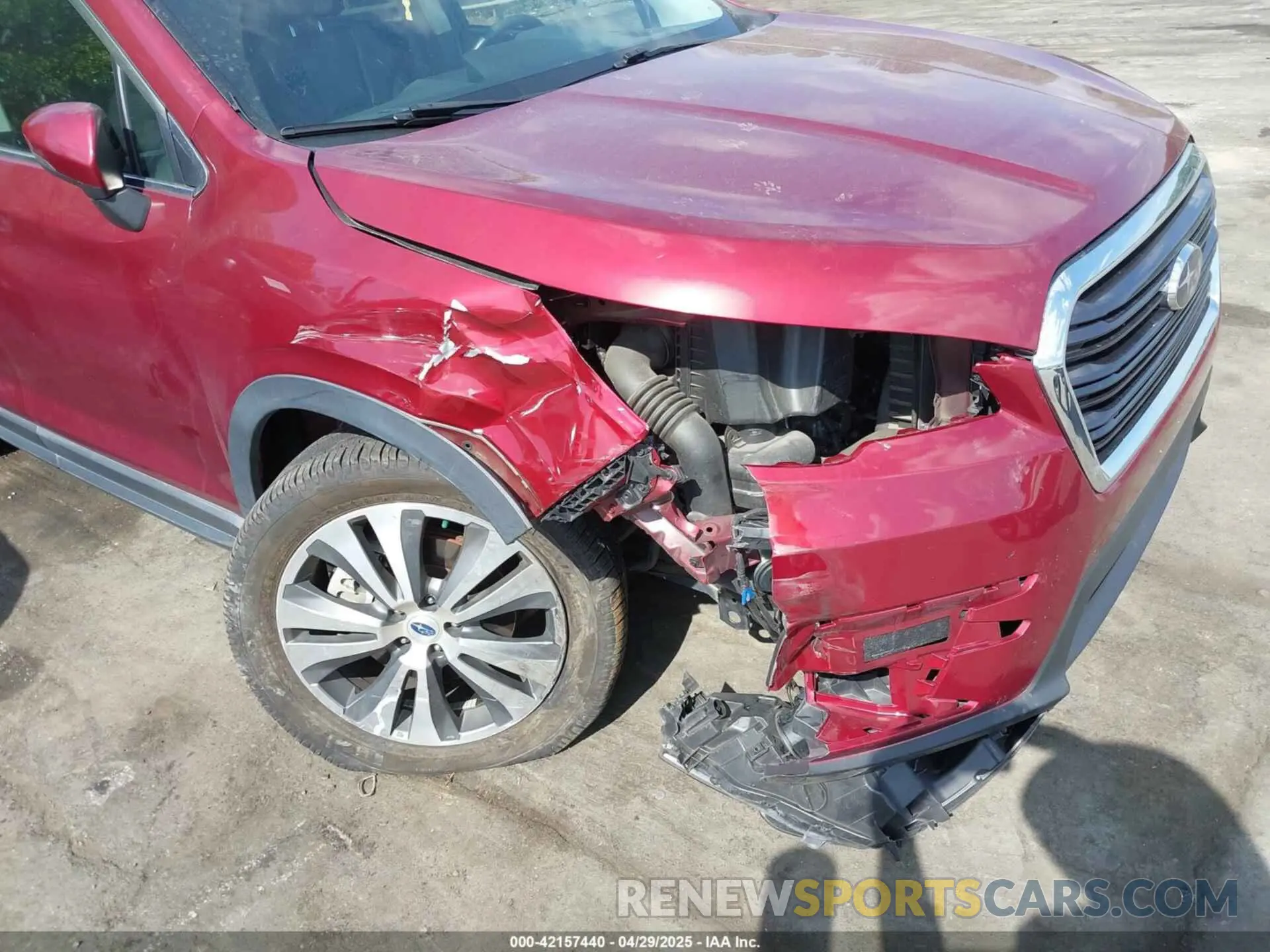 6 Photograph of a damaged car 4S4WMAPDXK3429107 SUBARU ASCENT 2019