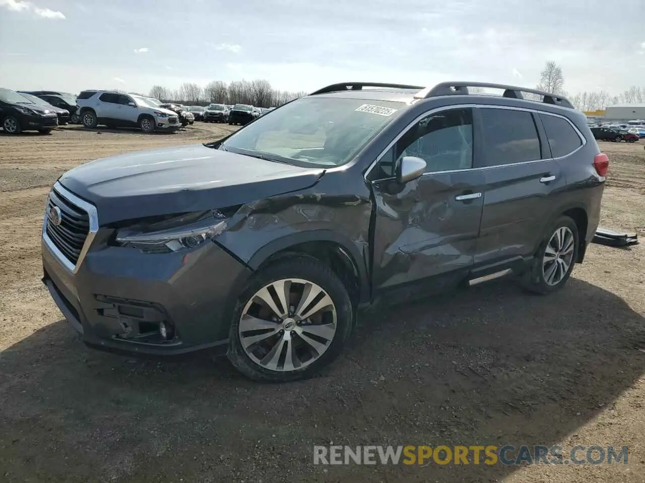 1 Photograph of a damaged car 4S4WMARD0K3428979 SUBARU ASCENT 2019