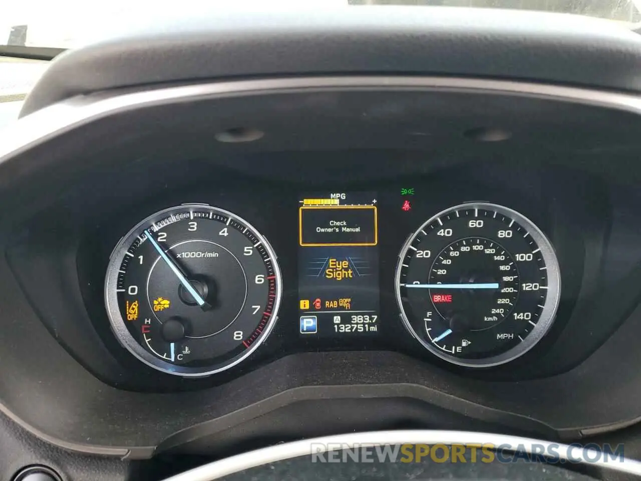 9 Photograph of a damaged car 4S4WMARD0K3428979 SUBARU ASCENT 2019
