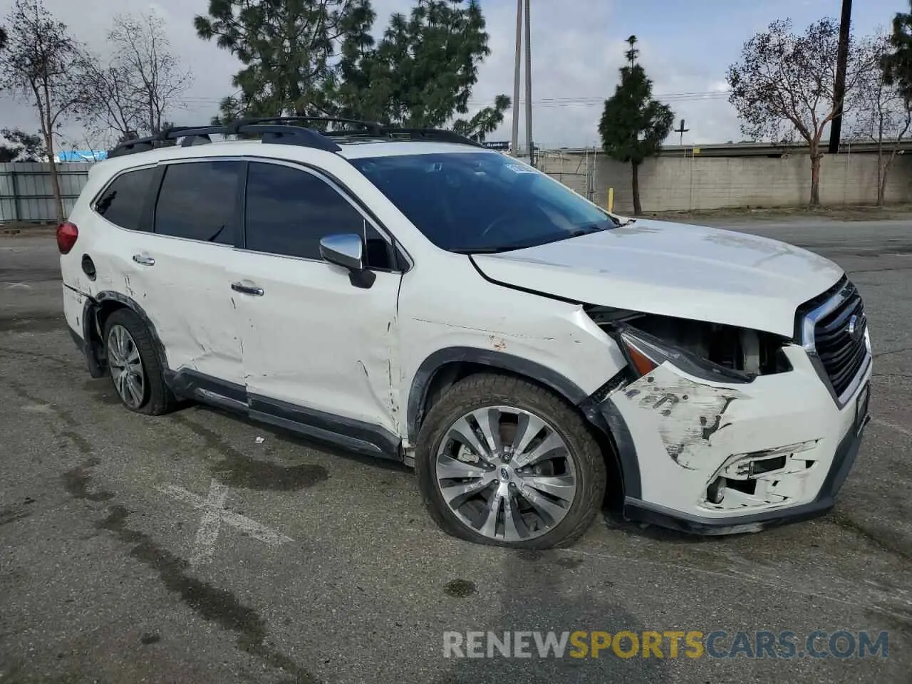 4 Photograph of a damaged car 4S4WMARD0K3449072 SUBARU ASCENT 2019