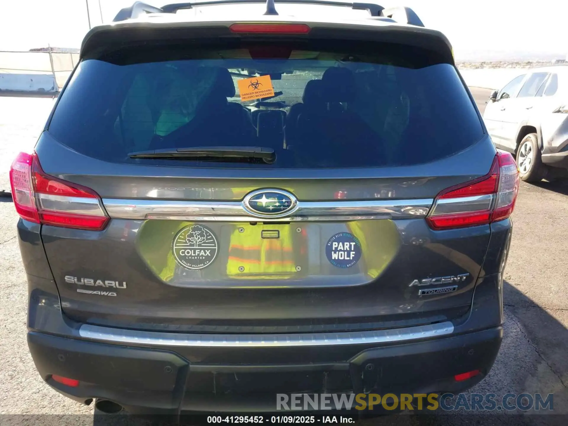 15 Photograph of a damaged car 4S4WMARD0K3467782 SUBARU ASCENT 2019