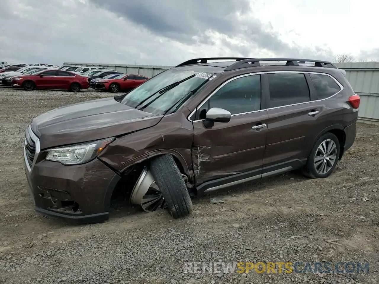 1 Photograph of a damaged car 4S4WMARD1K3404738 SUBARU ASCENT 2019