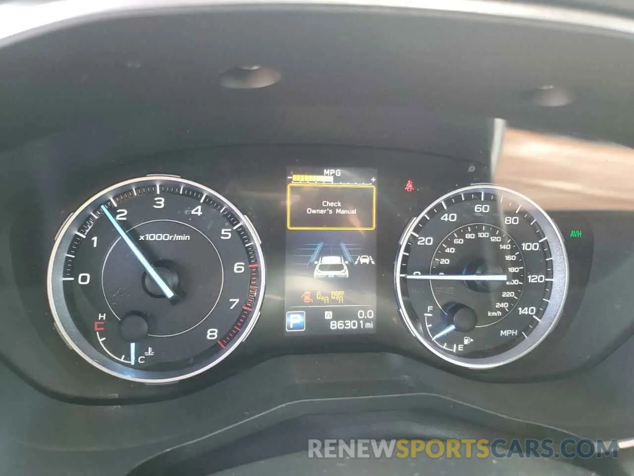 9 Photograph of a damaged car 4S4WMARD1K3423080 SUBARU ASCENT 2019