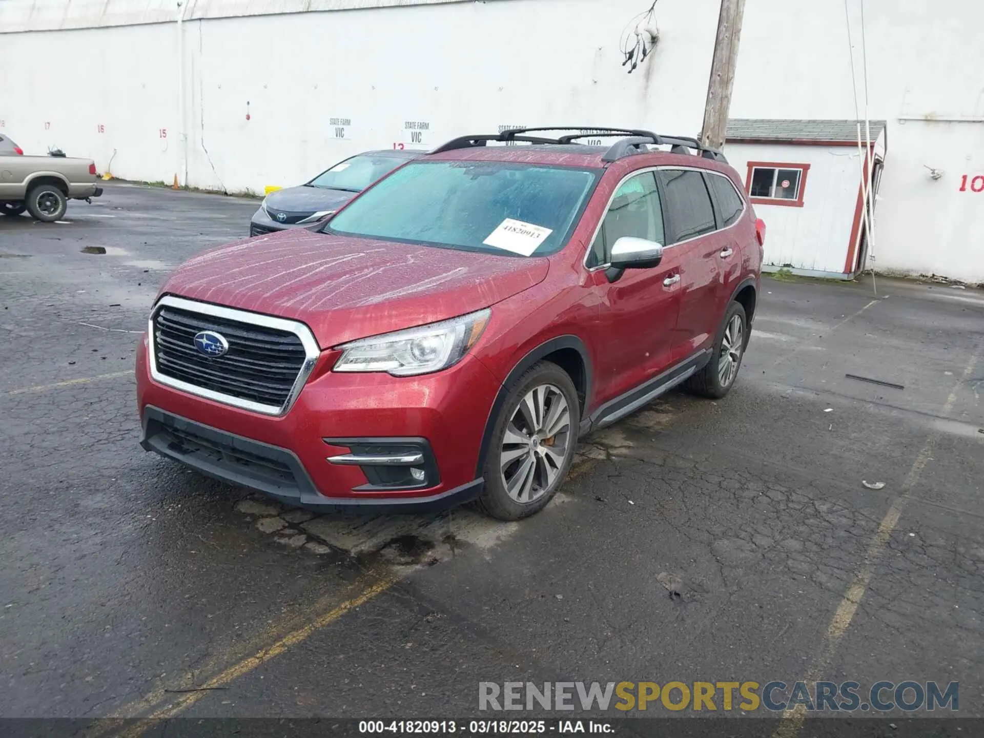 2 Photograph of a damaged car 4S4WMARD1K3432877 SUBARU ASCENT 2019