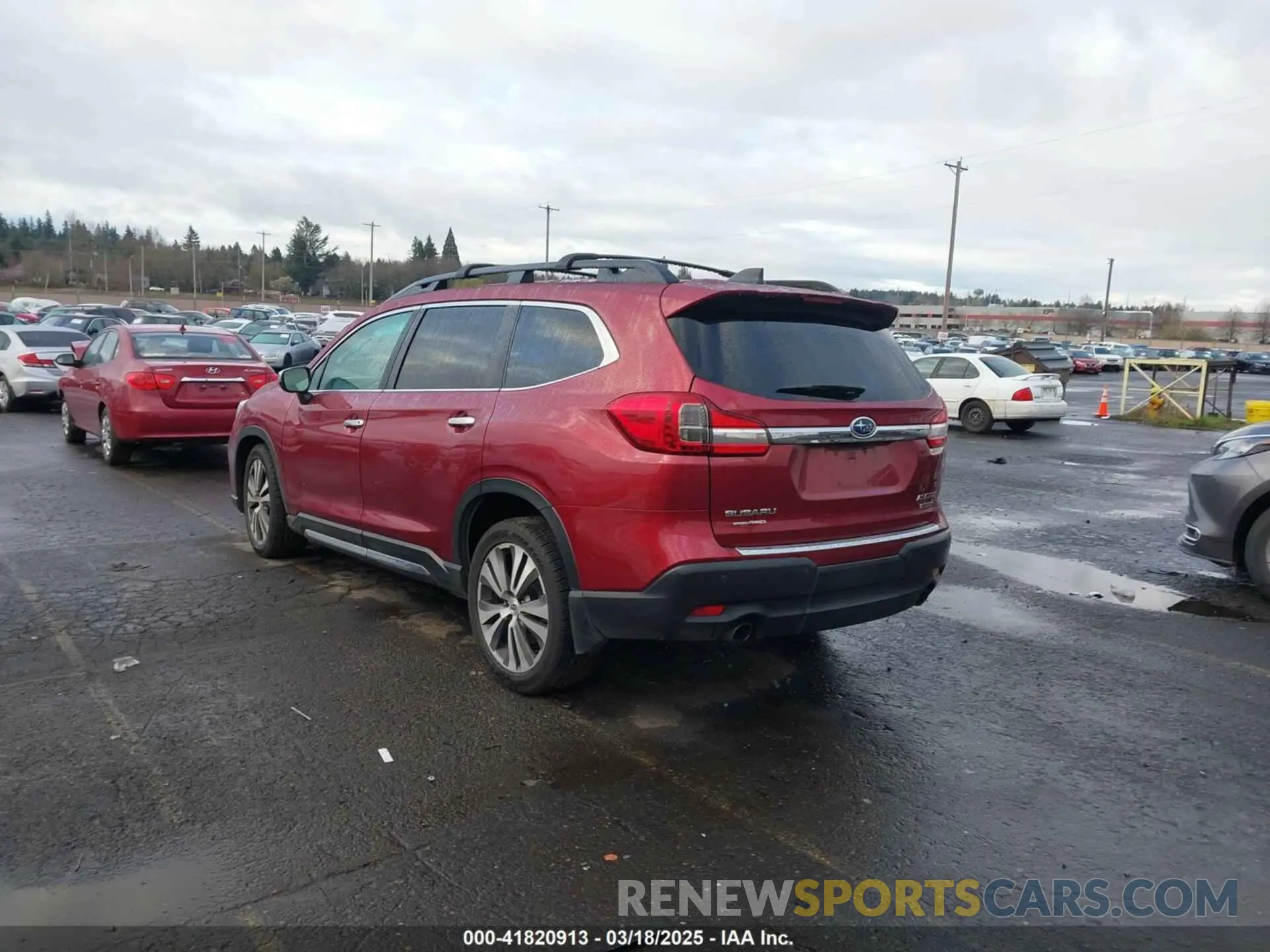 3 Photograph of a damaged car 4S4WMARD1K3432877 SUBARU ASCENT 2019