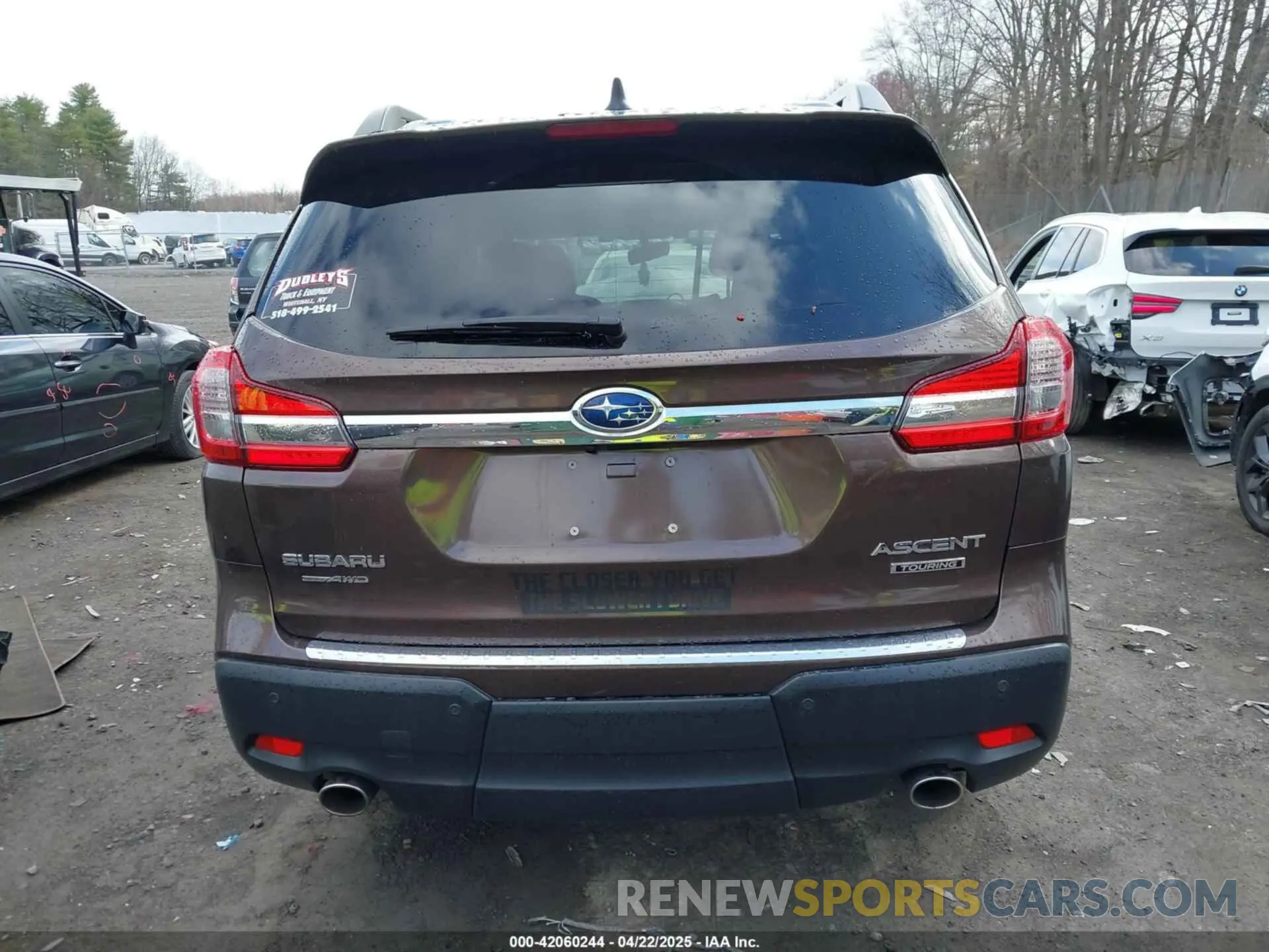 15 Photograph of a damaged car 4S4WMARD2K3418762 SUBARU ASCENT 2019