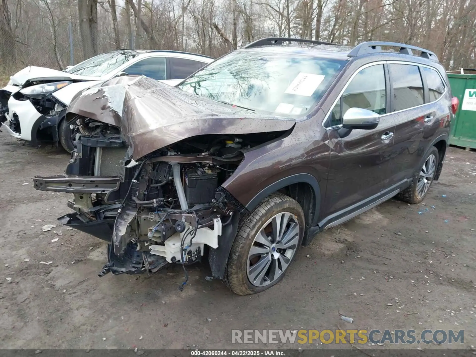 2 Photograph of a damaged car 4S4WMARD2K3418762 SUBARU ASCENT 2019