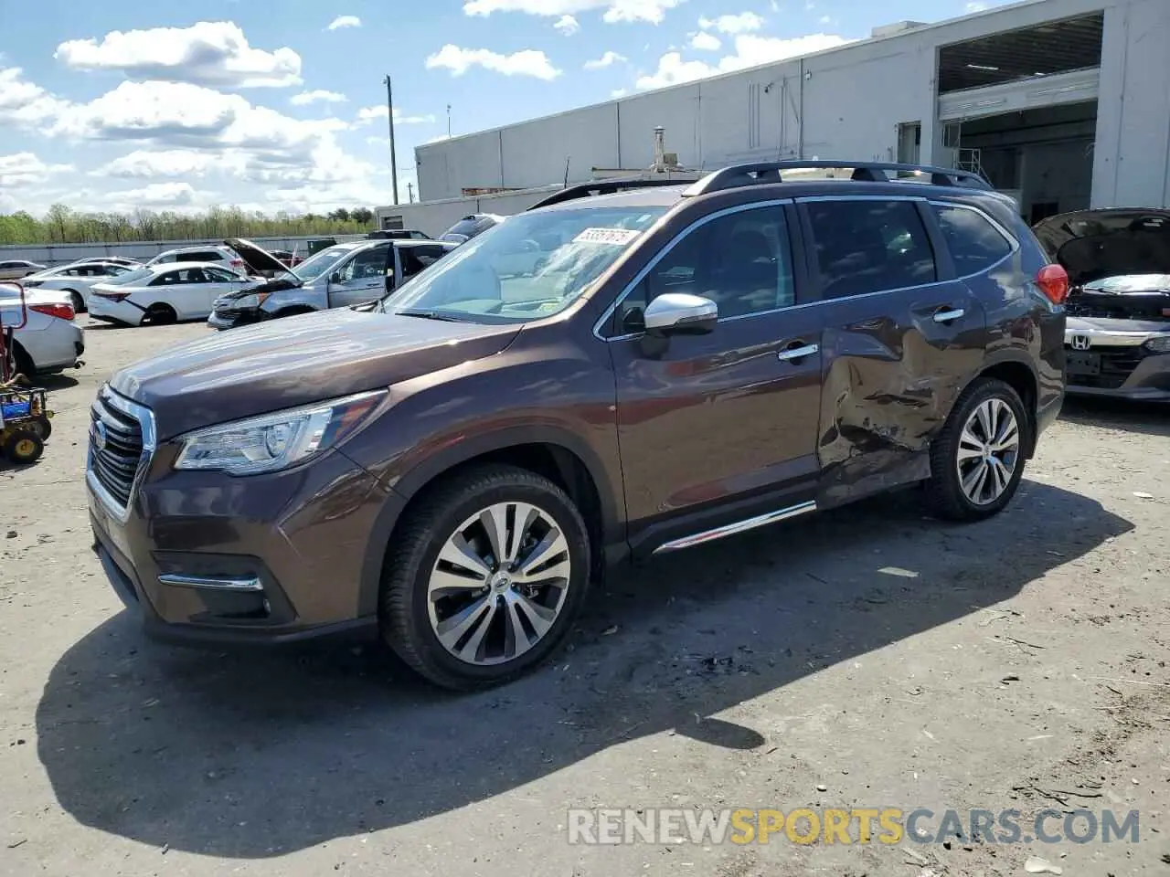 1 Photograph of a damaged car 4S4WMARD3K3413361 SUBARU ASCENT 2019